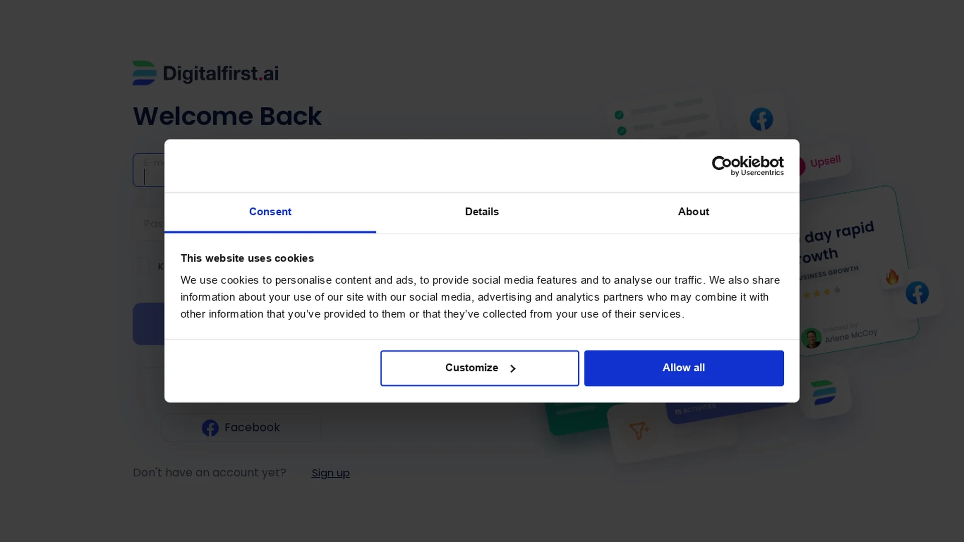 digital-first-ai homepage
