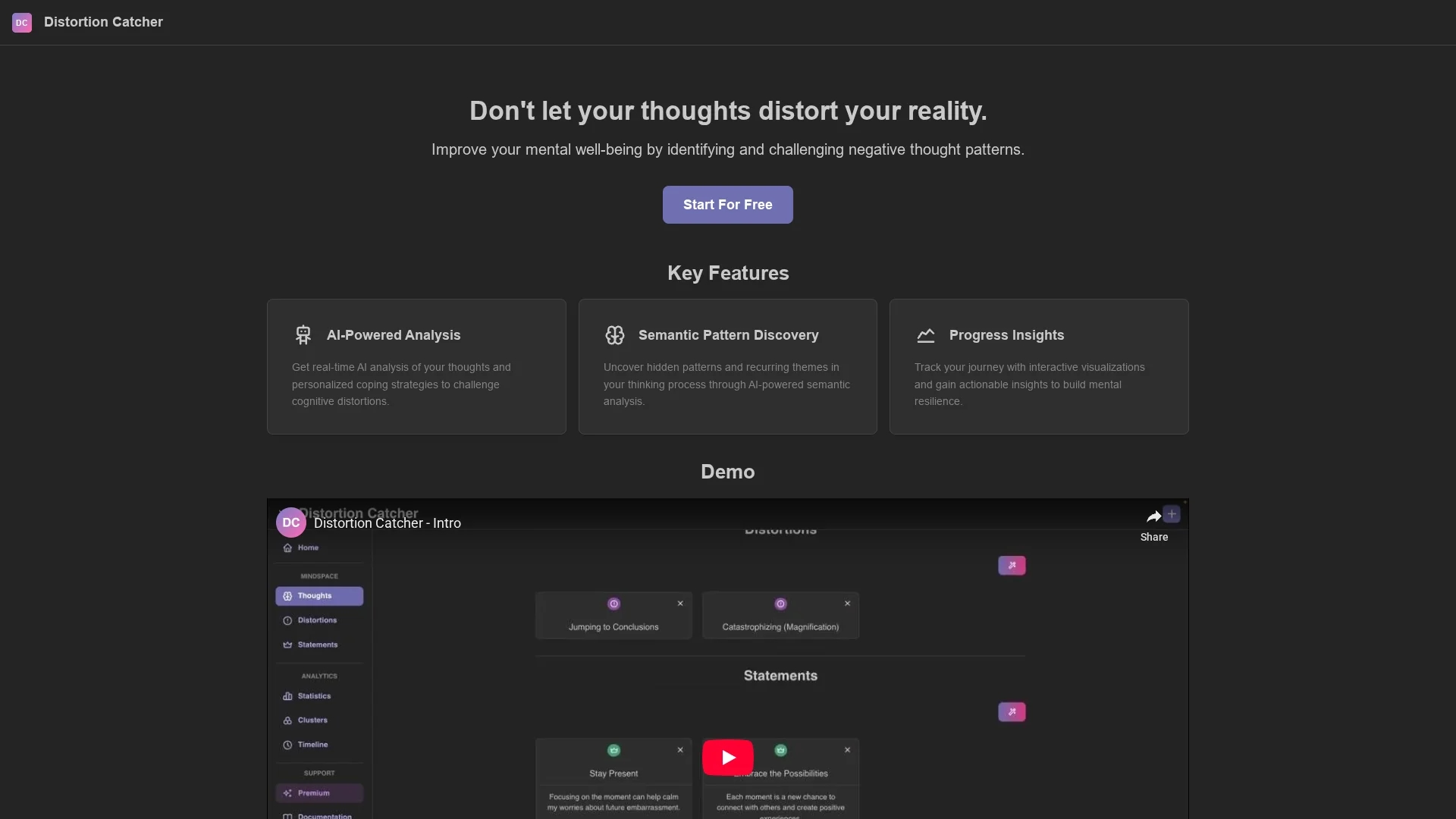 distortion-catcher homepage