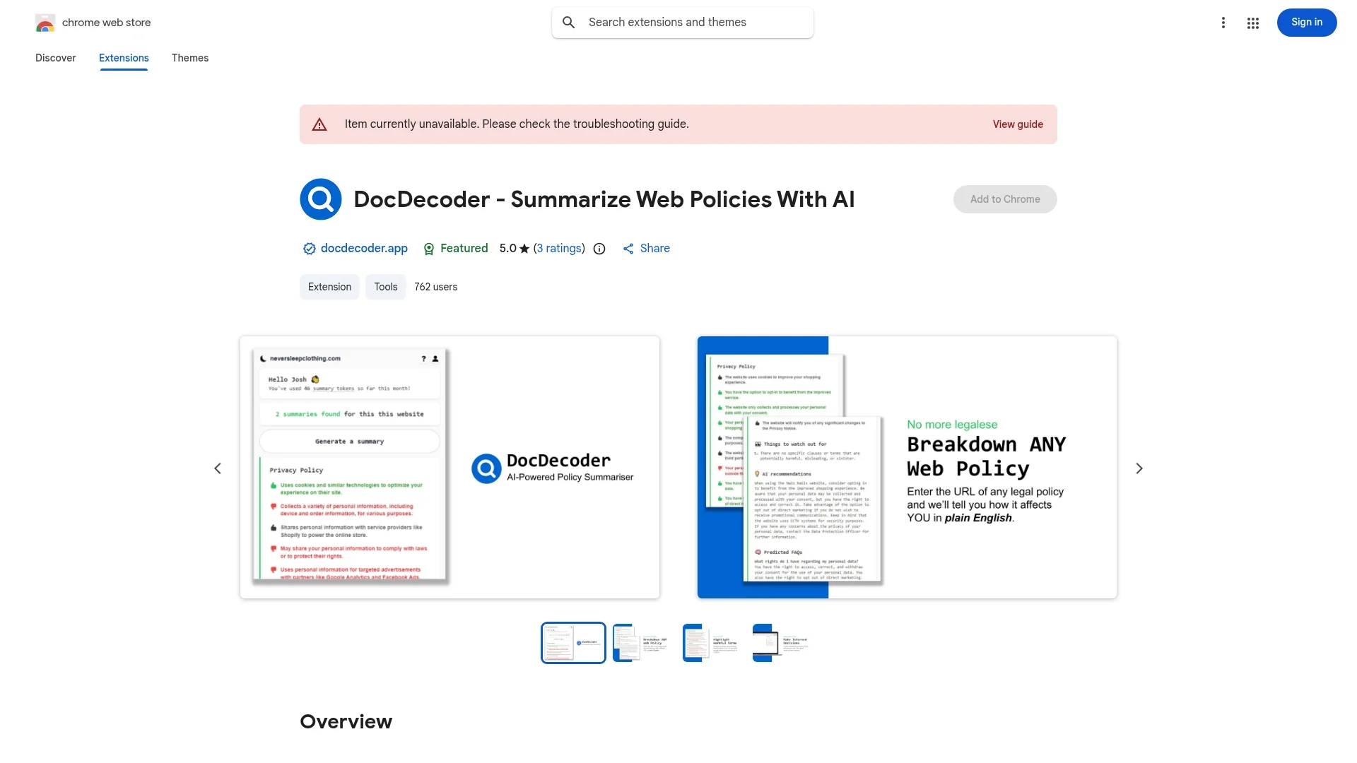 docdecoder homepage