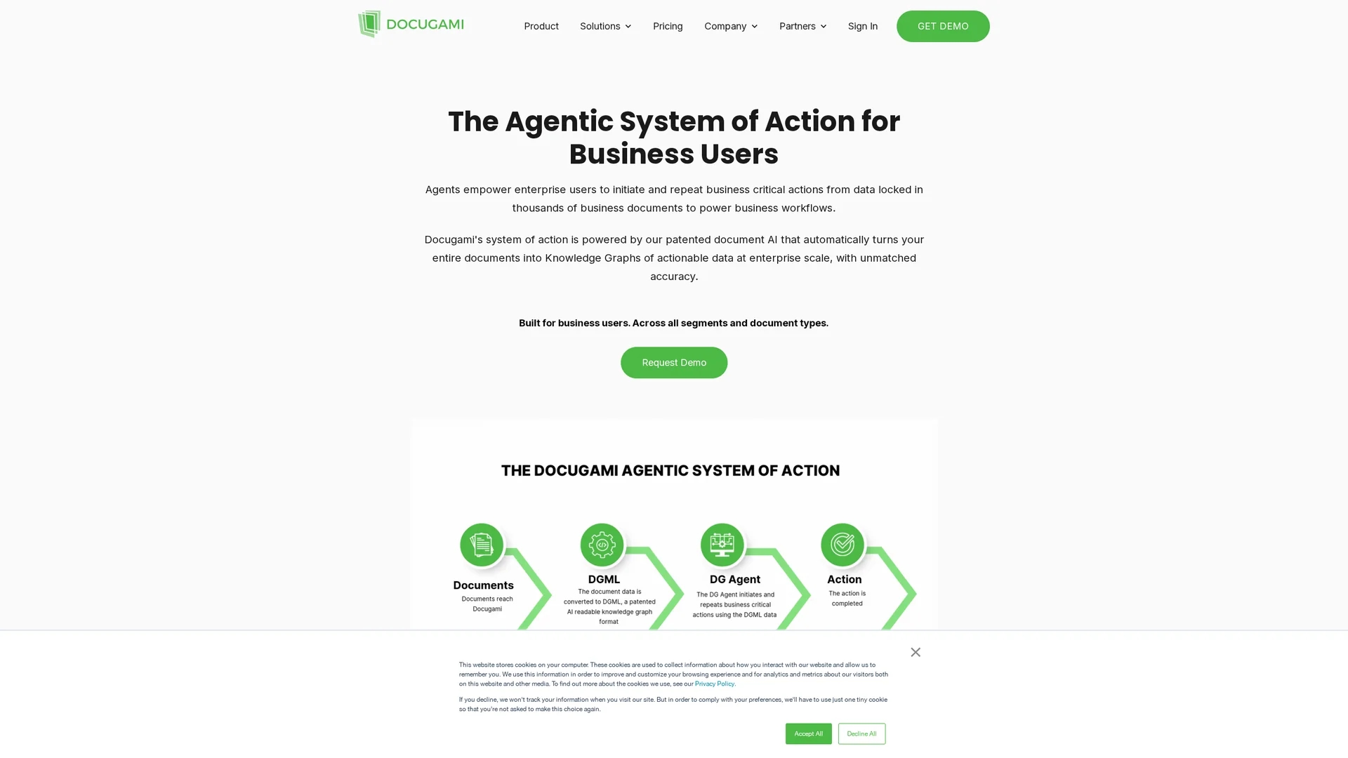 docugami homepage