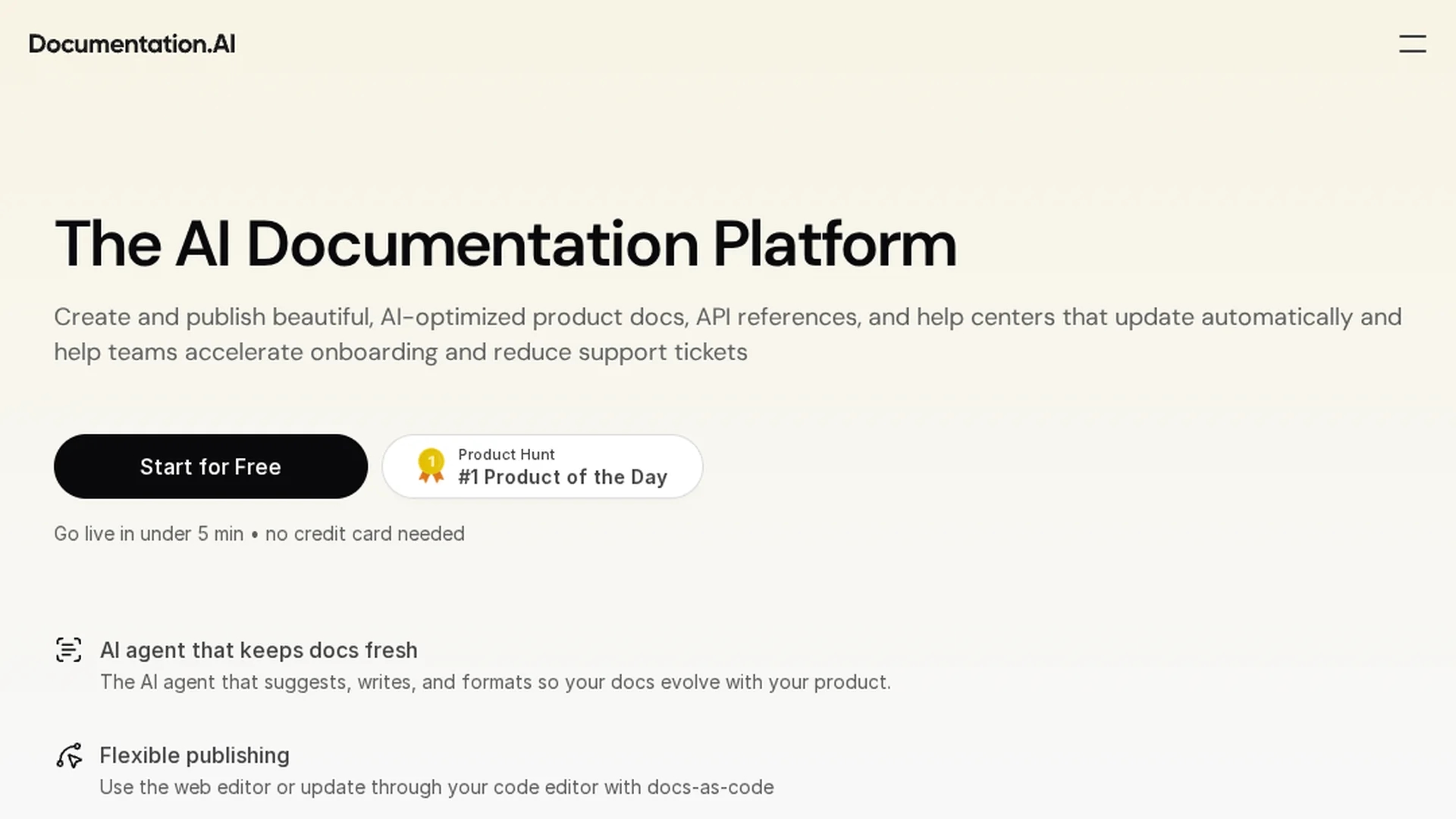 documentation-ai homepage