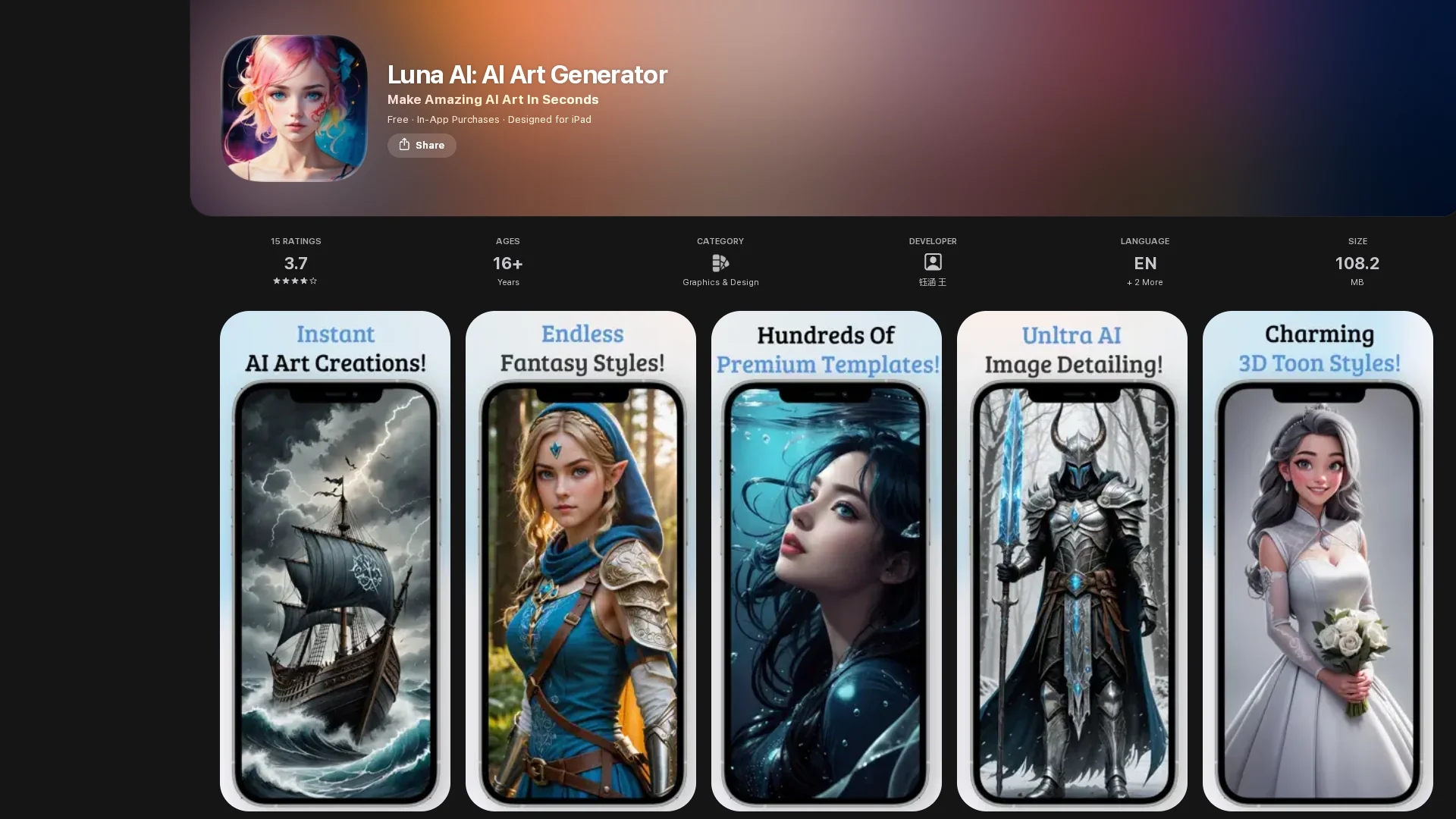 dream-avatar-ai-photo-maker homepage
