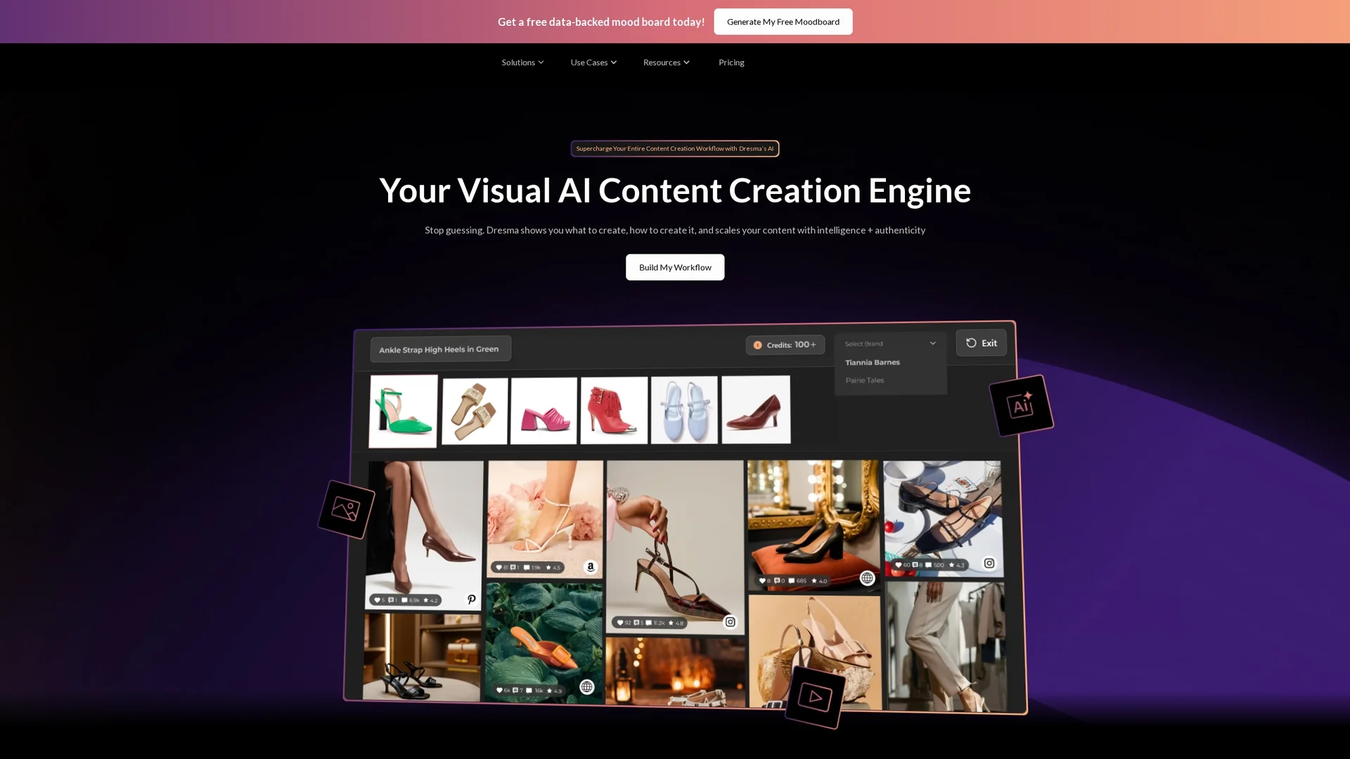 dresma homepage