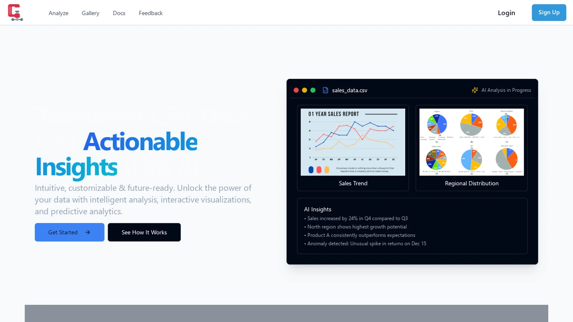 dropcsv homepage