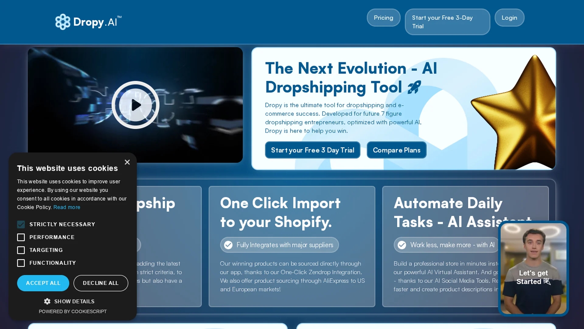 dropy-ai homepage