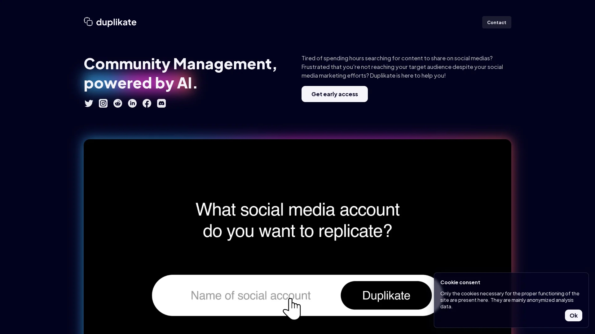 duplikate homepage