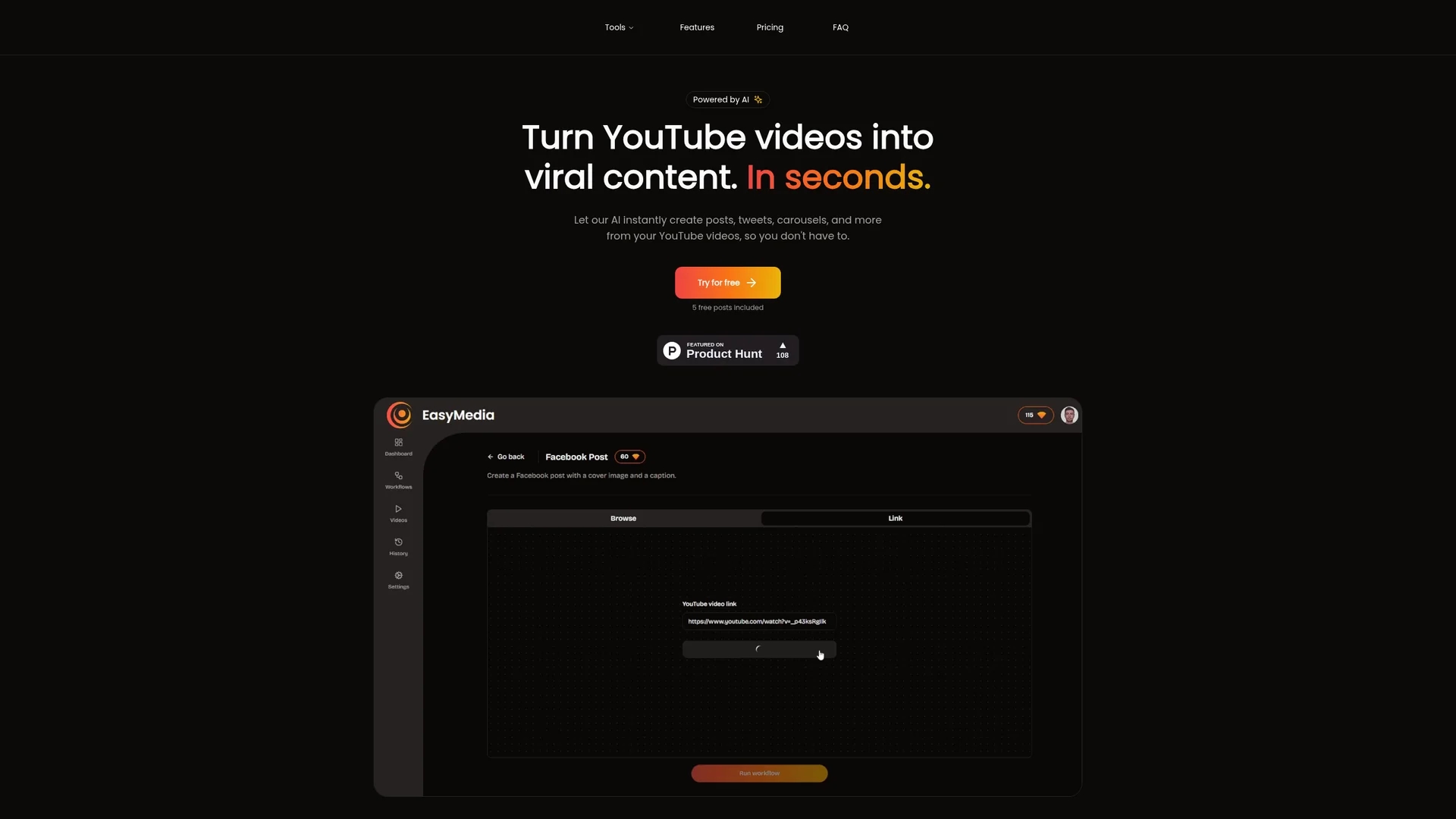 easymedia homepage