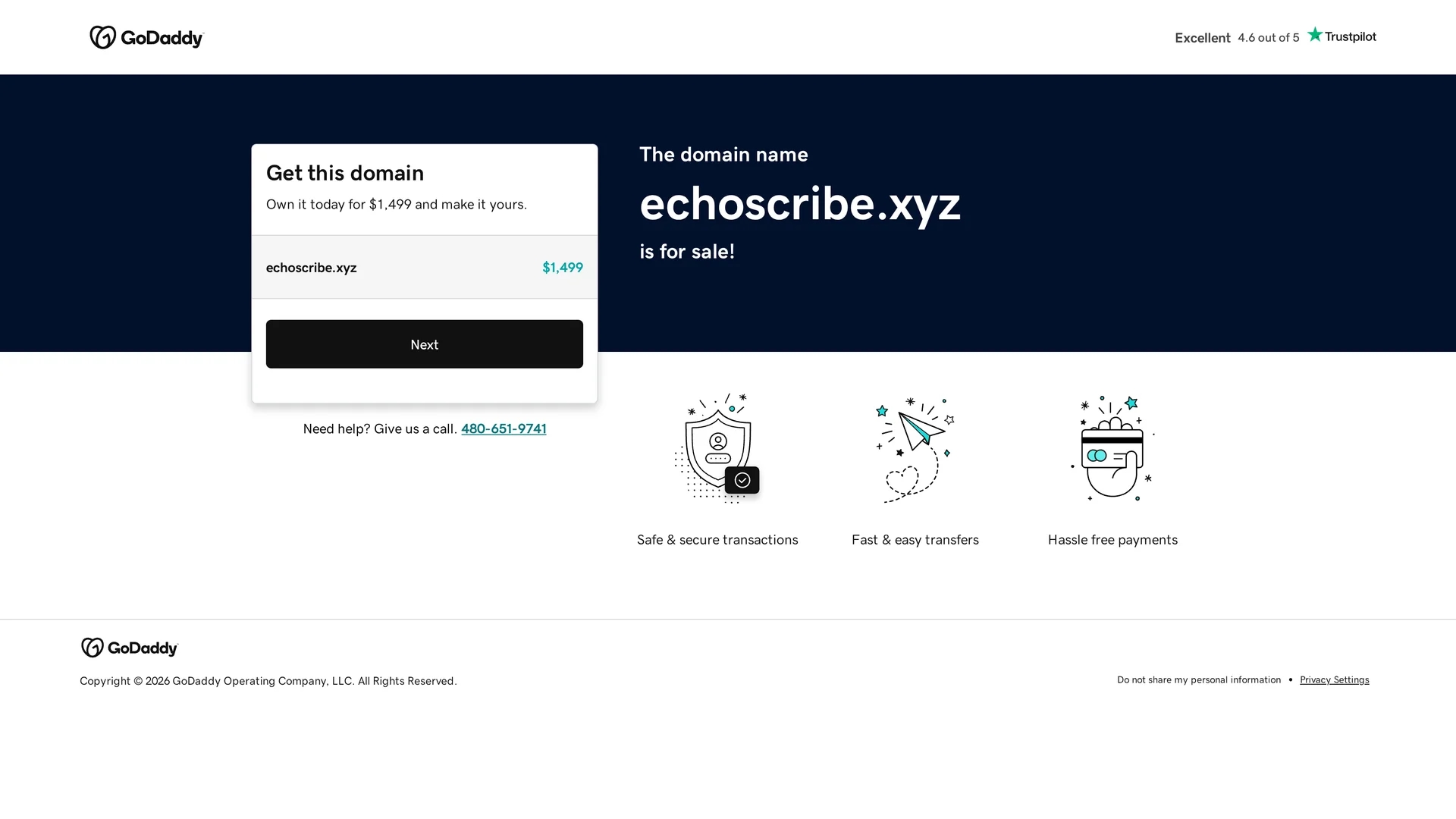 echoscribe homepage