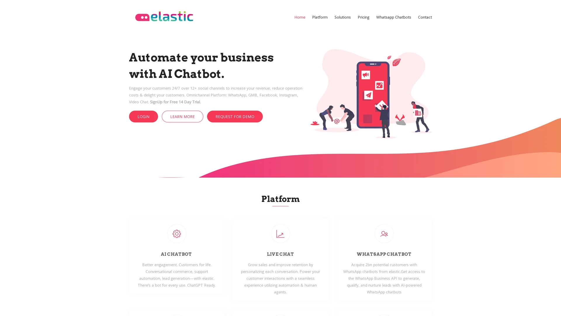 elastic-bot homepage