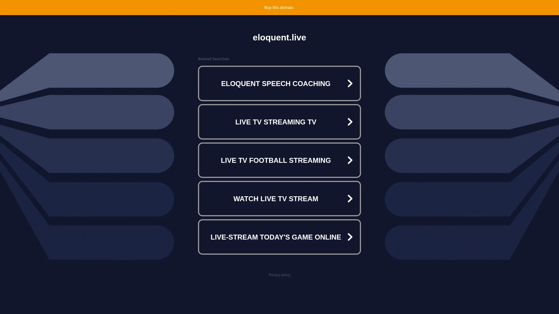 eloquent homepage