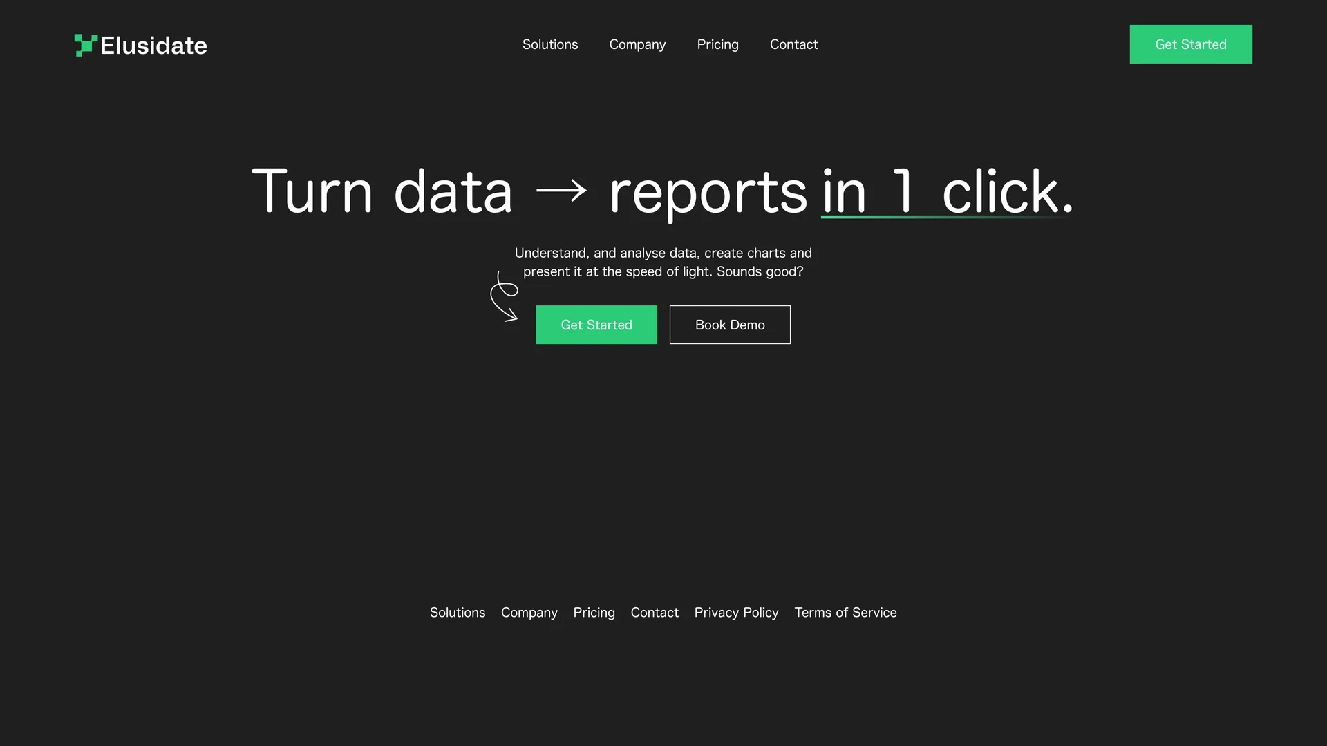 elusidateai homepage