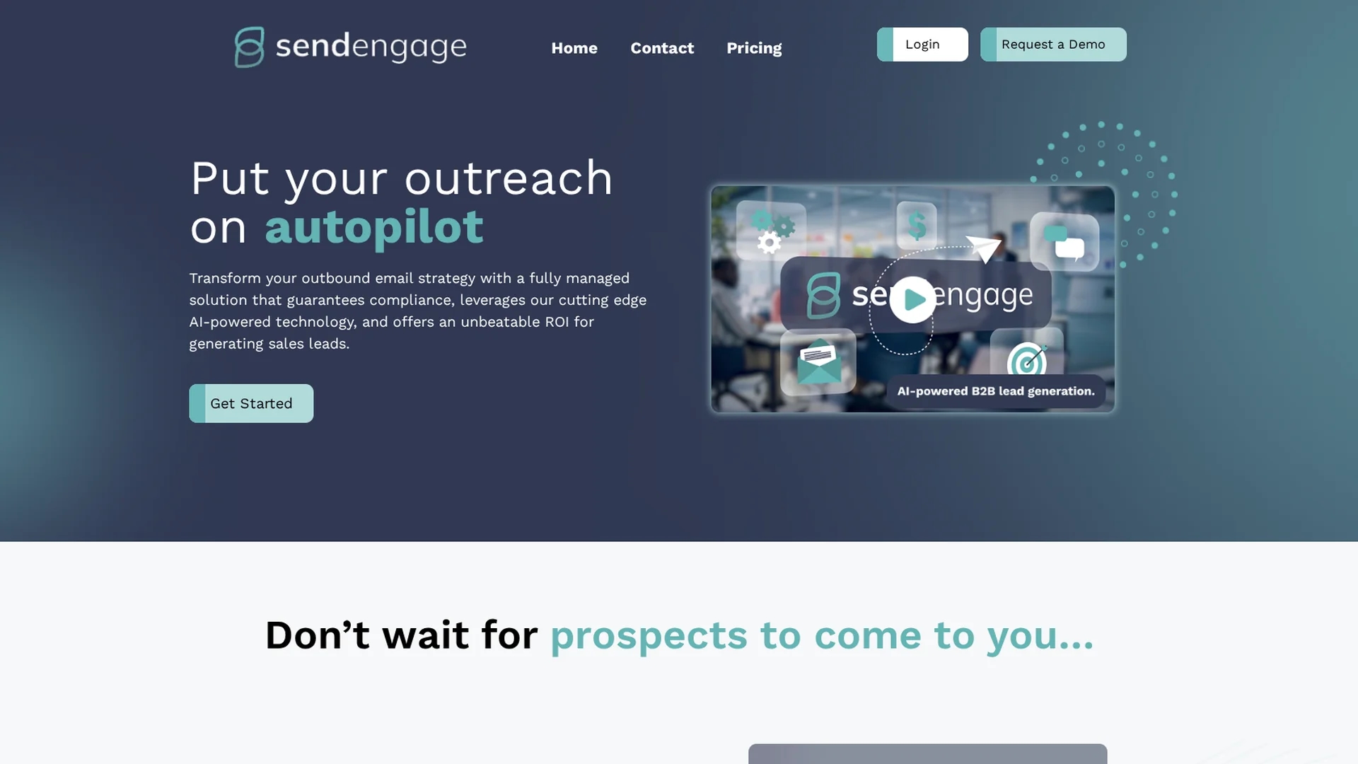 email-outreach-platform homepage