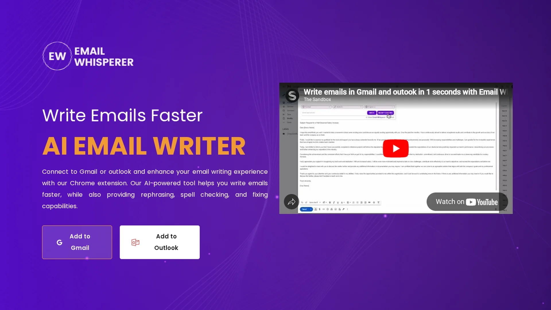email-whisperer homepage