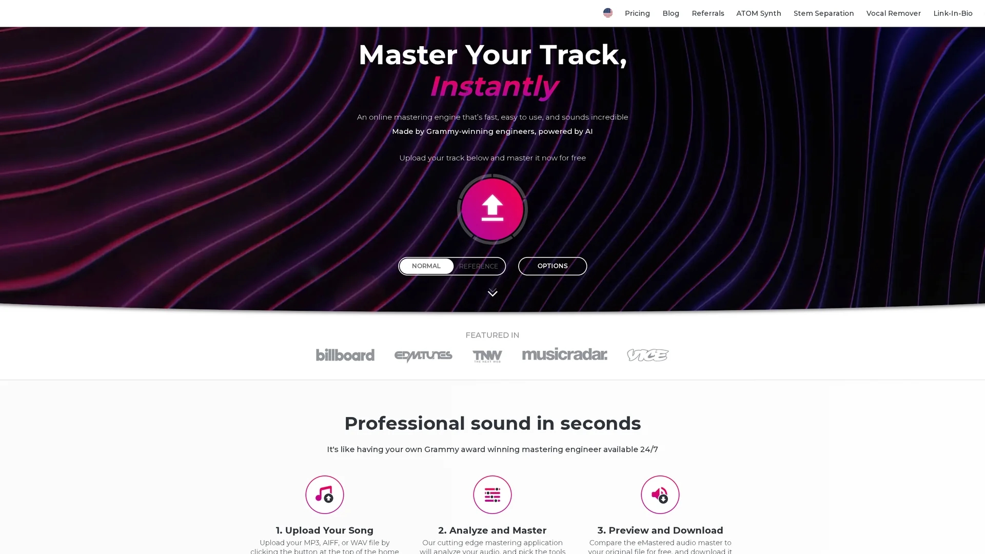 emastered homepage