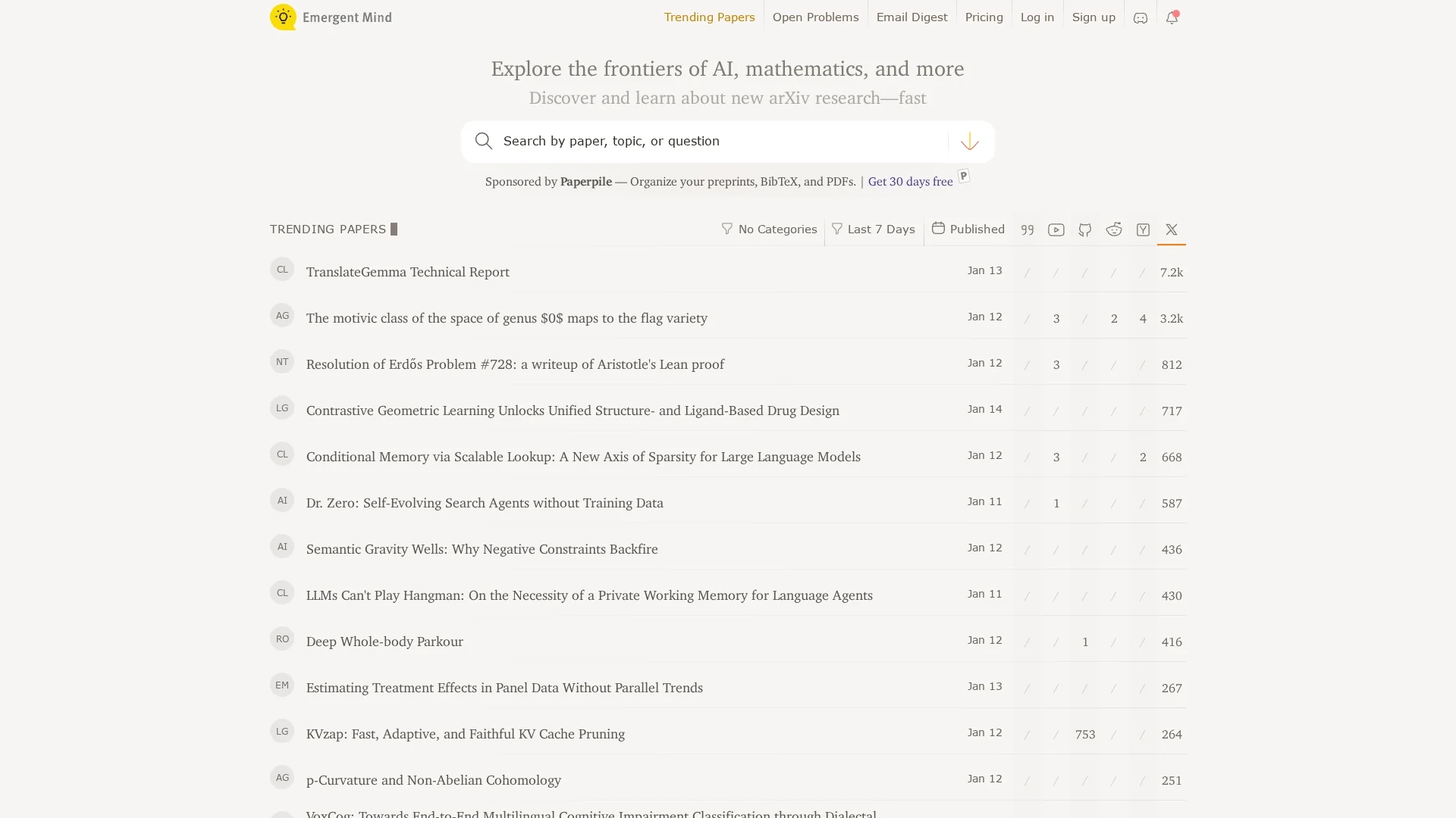 emergent-mind-learngpt homepage