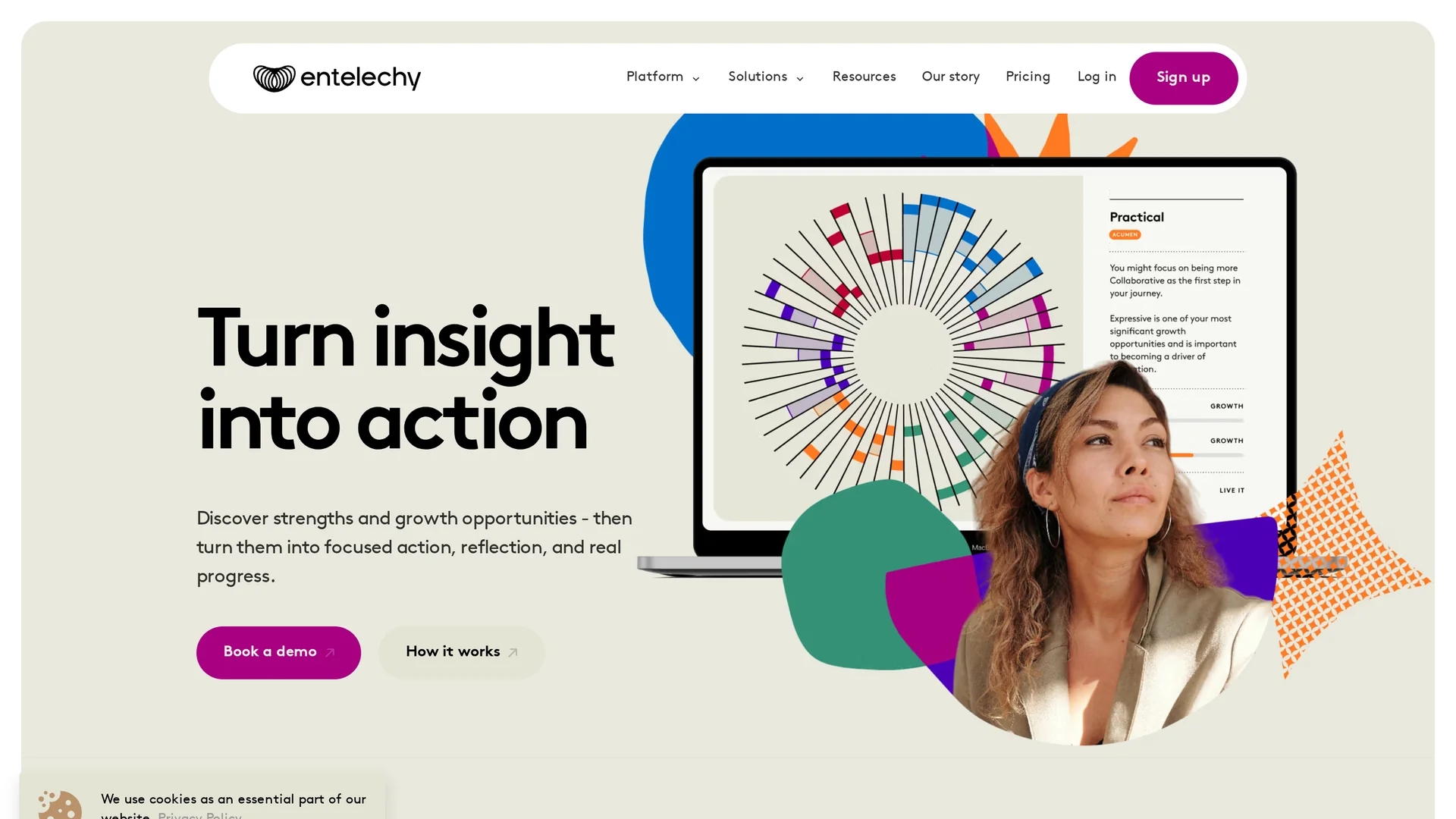 entelechy-discover homepage