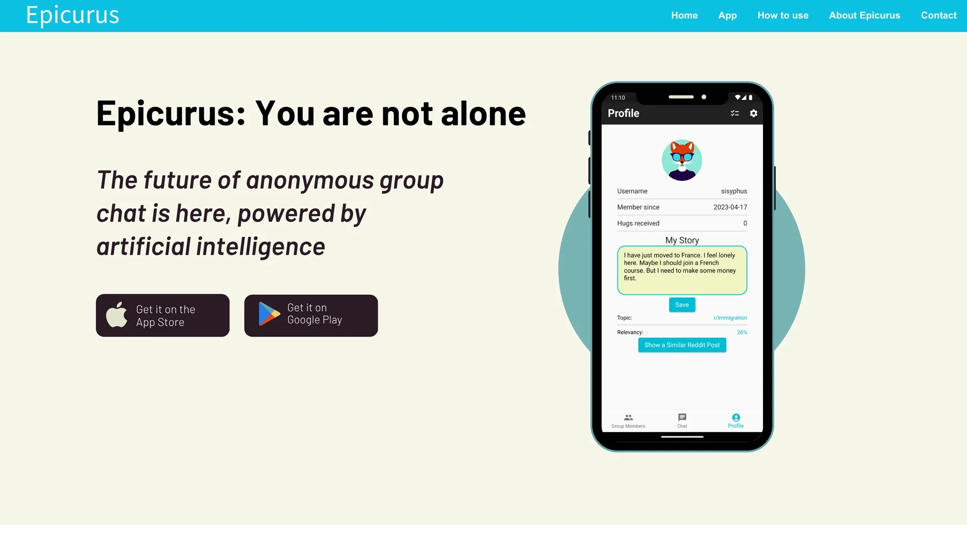 epicurus homepage