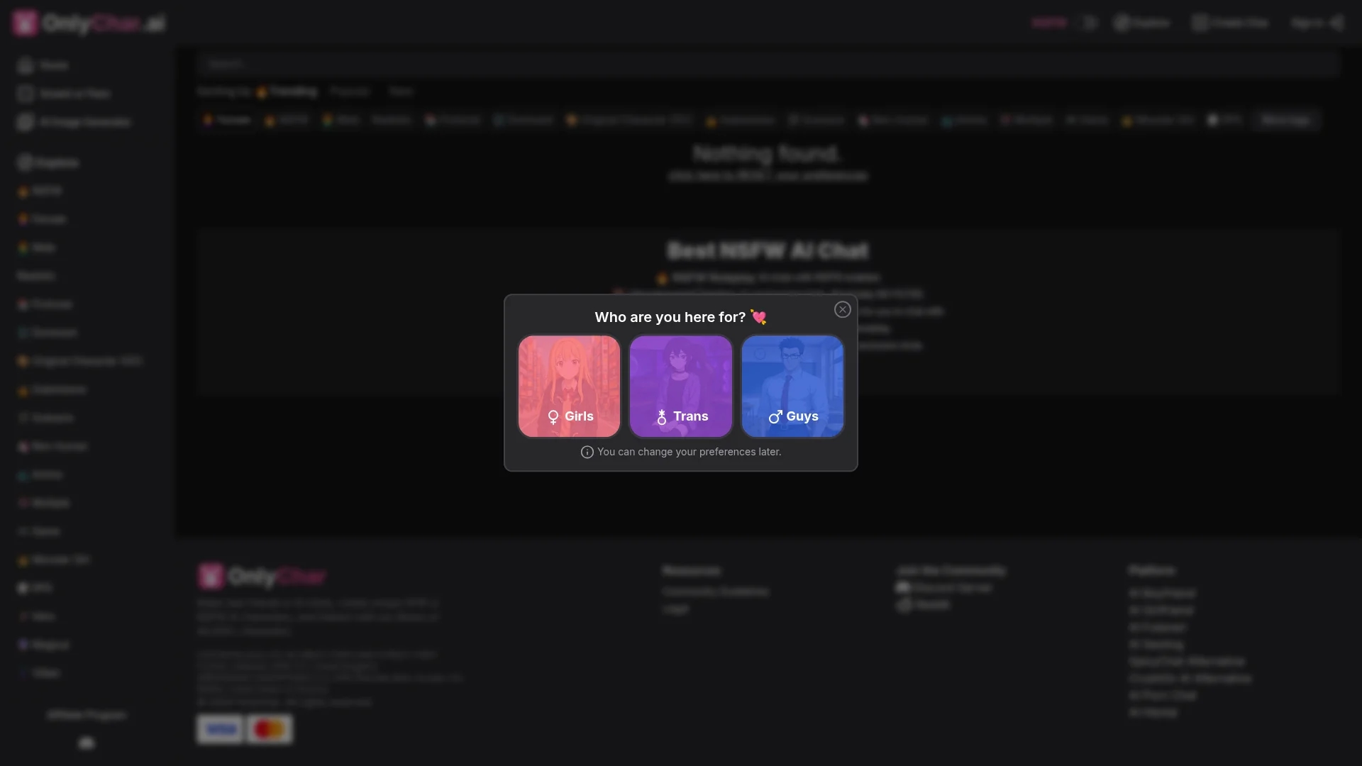 eros-ai homepage