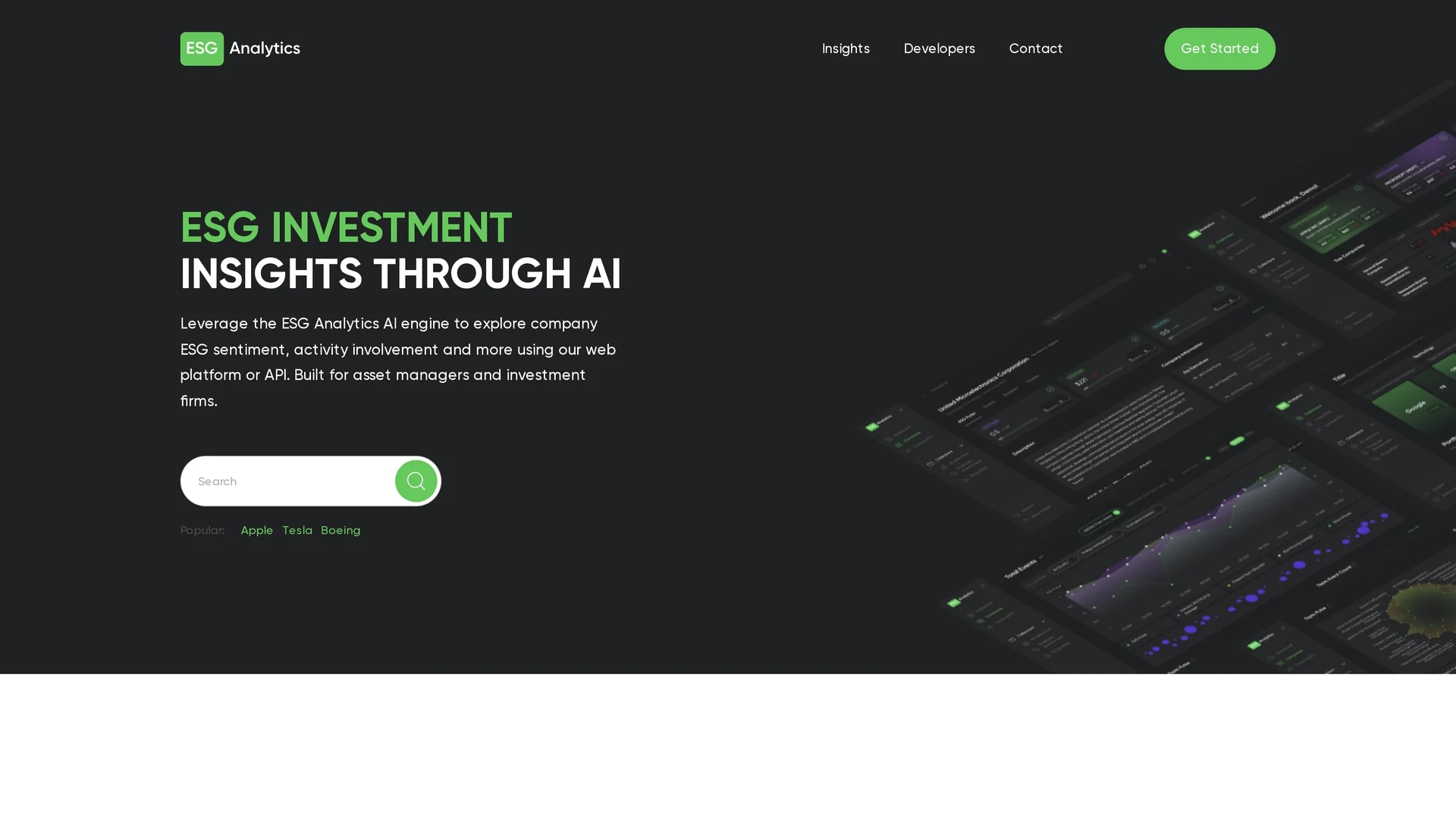 esganalytics-io homepage