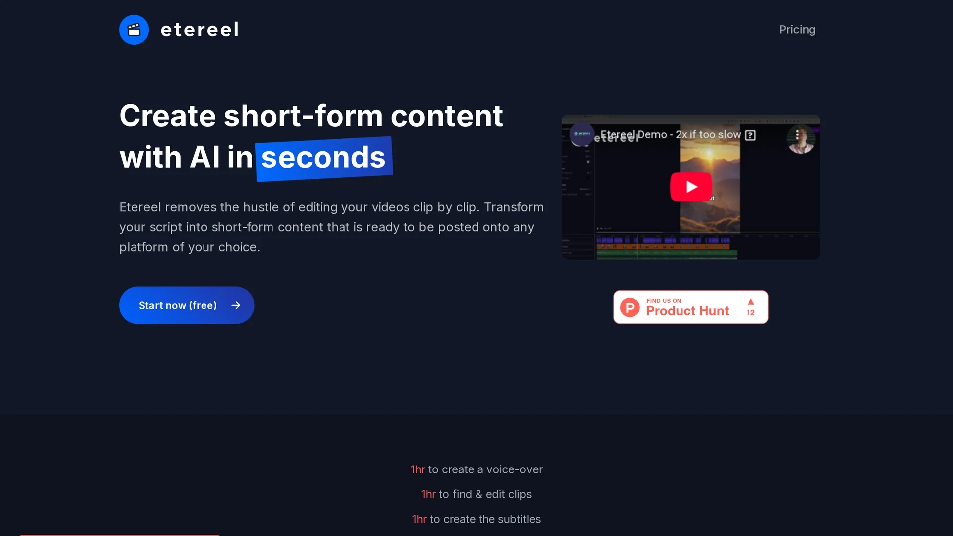 etereel homepage