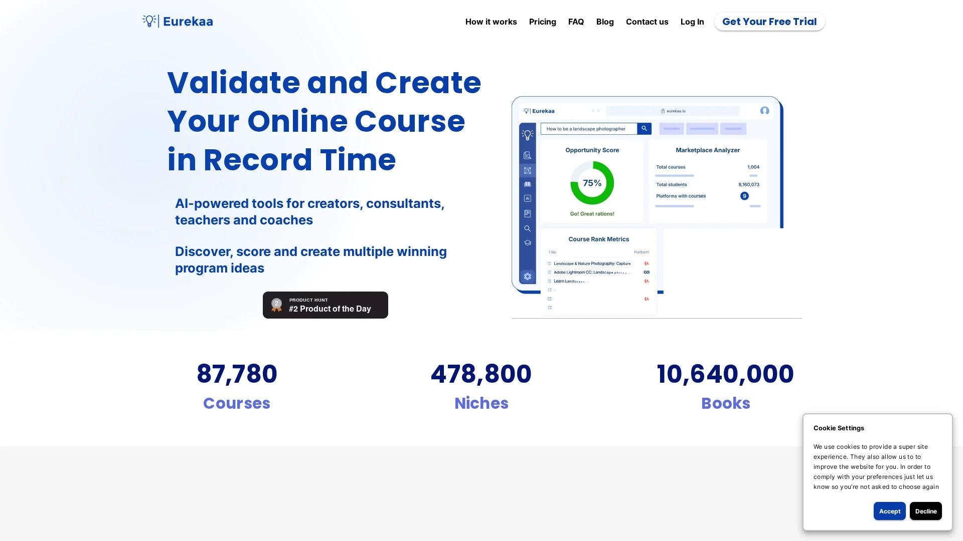 eurekaa homepage