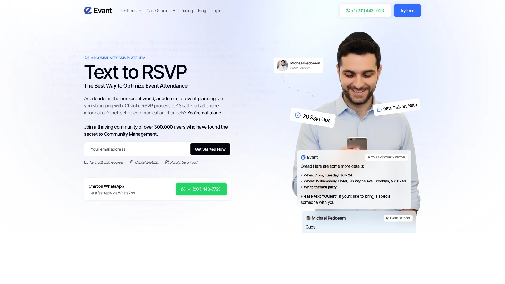 evant homepage