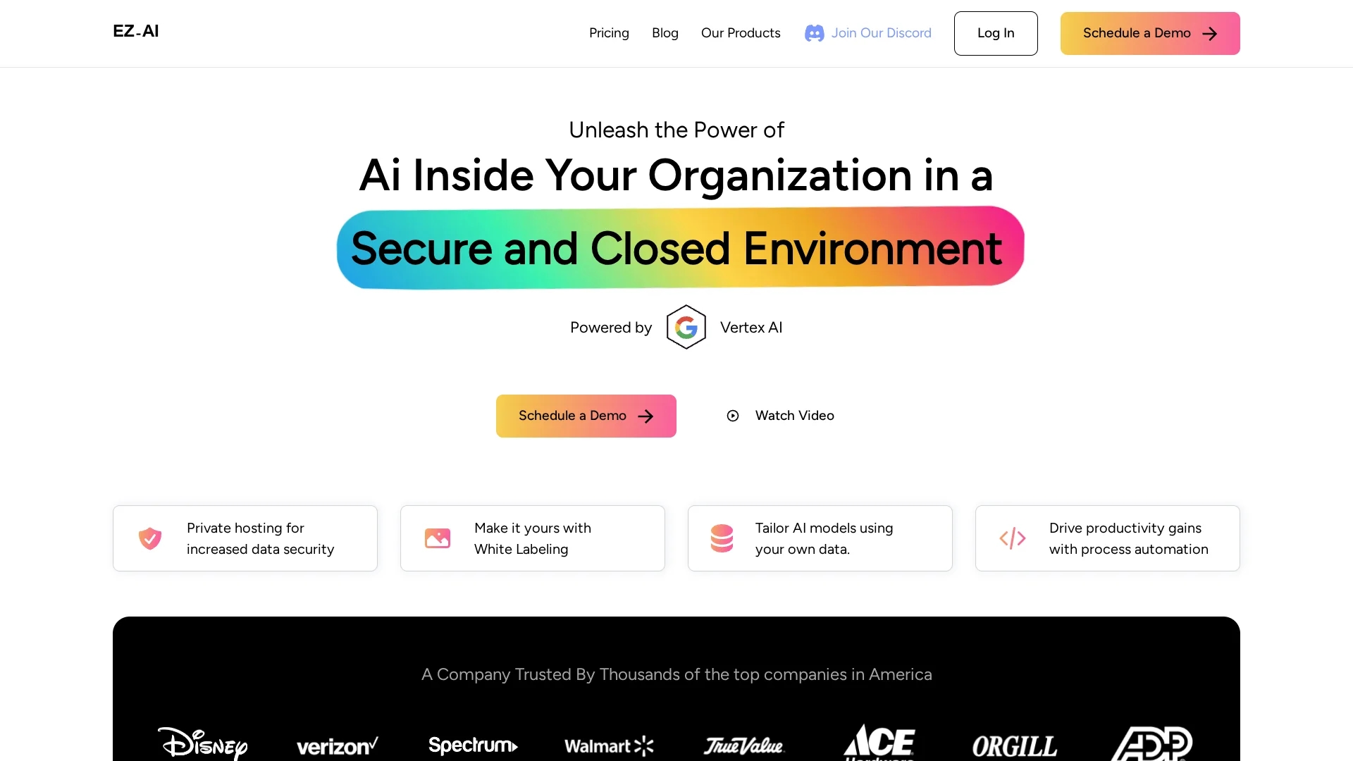 ezai-io homepage