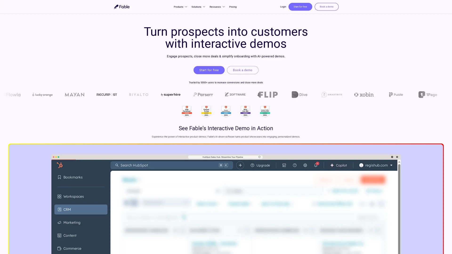 fable homepage