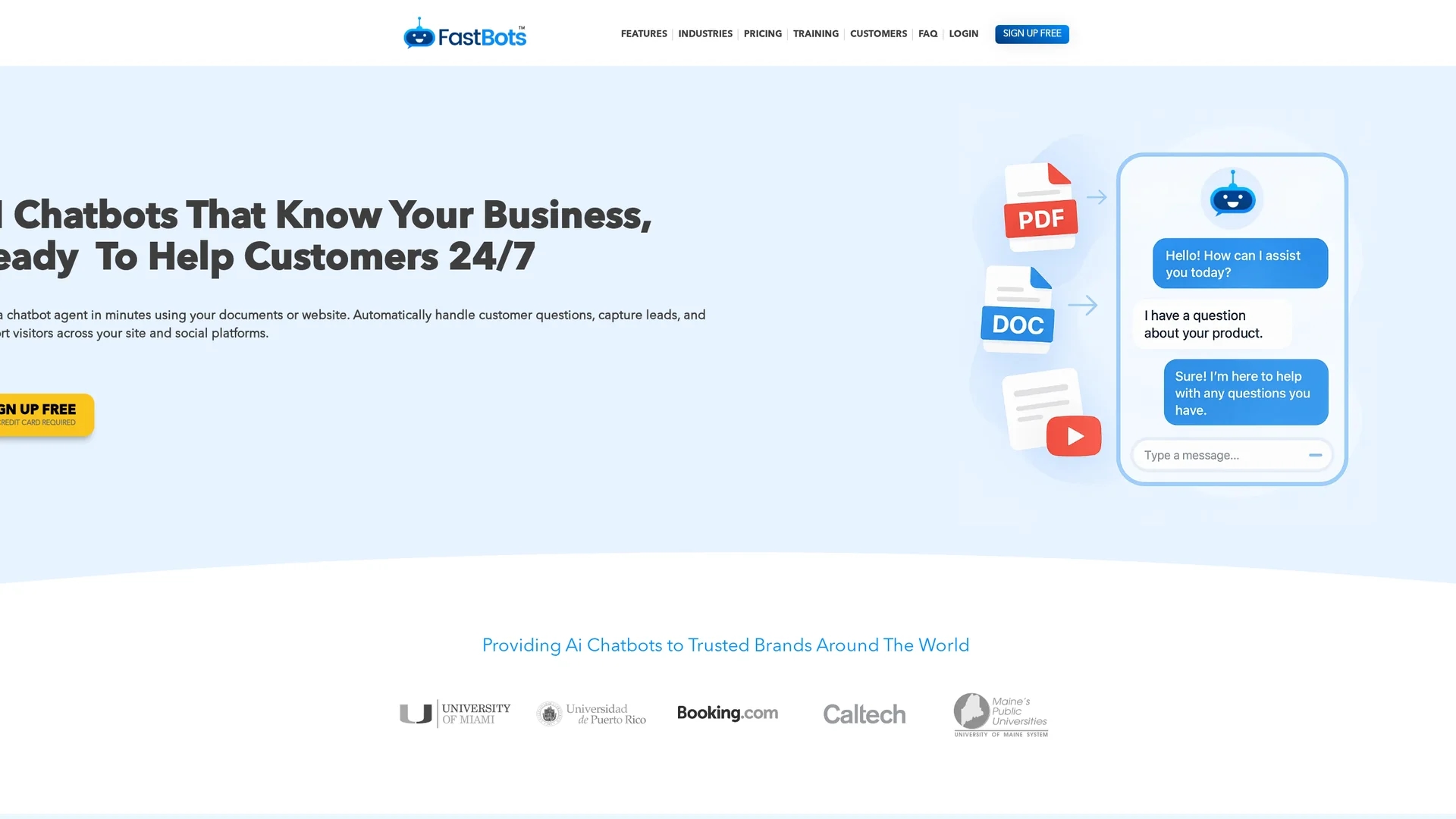 fastbots homepage