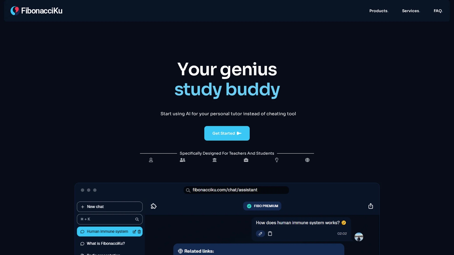 fibonacciku homepage