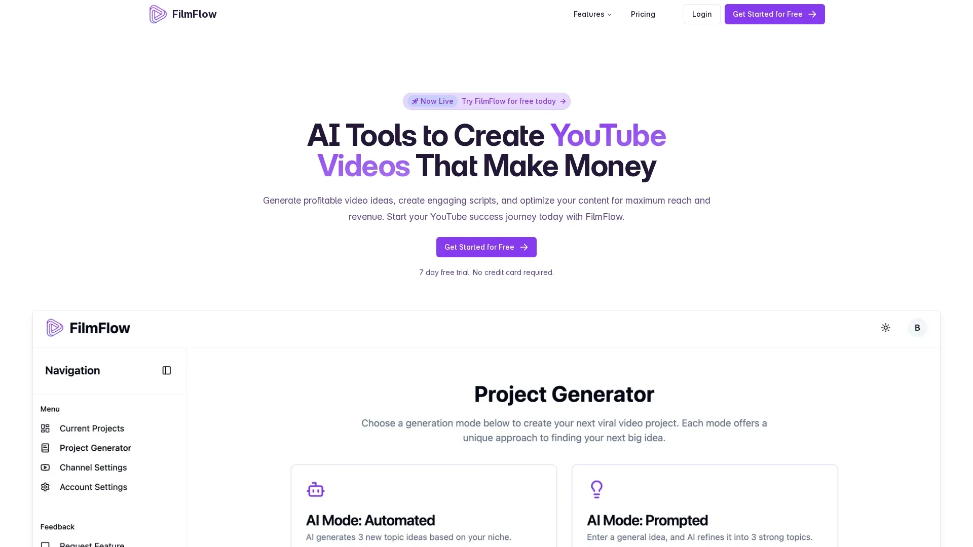 filmflow homepage