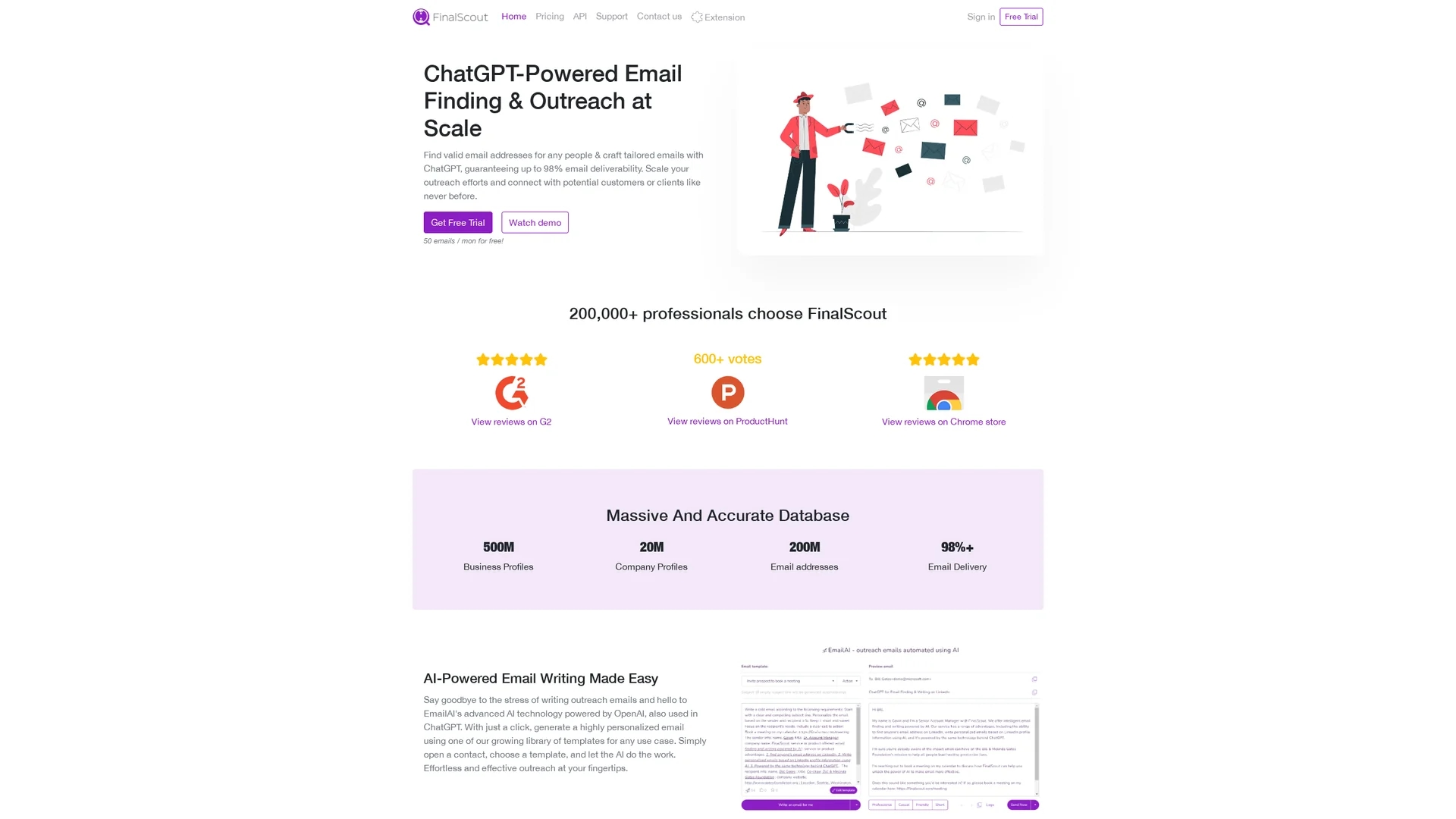 finalscout-com homepage