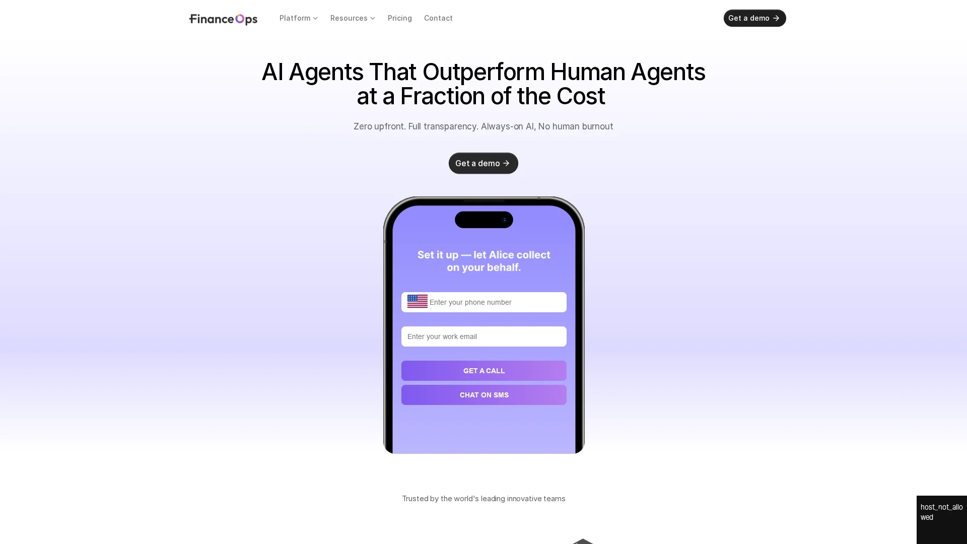 financeops homepage