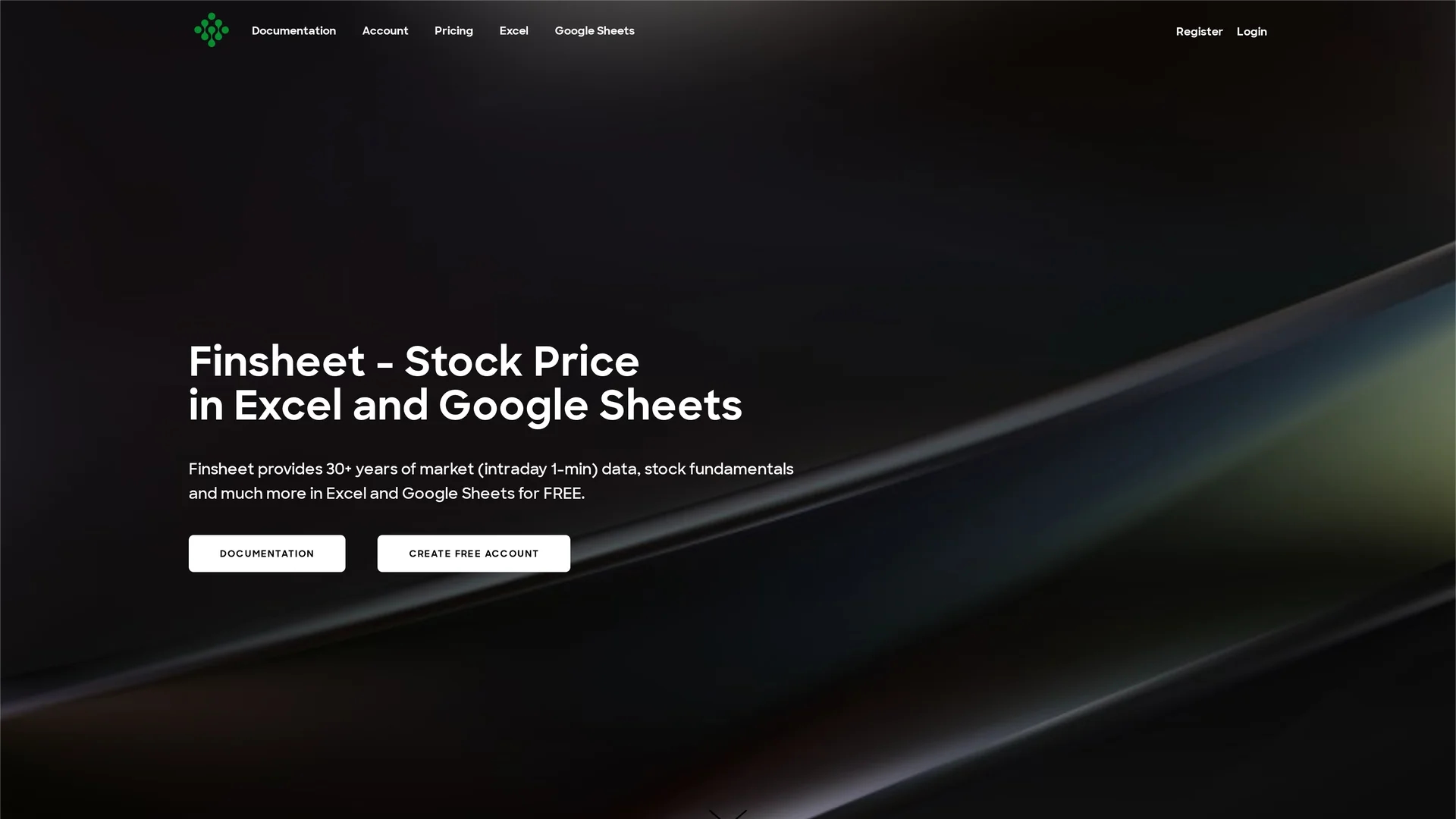 finsheet homepage