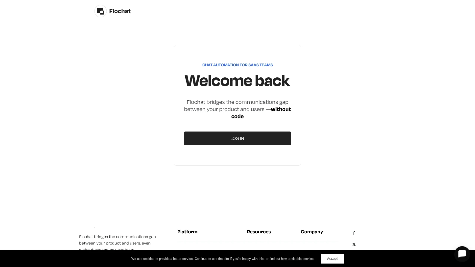 flochat homepage
