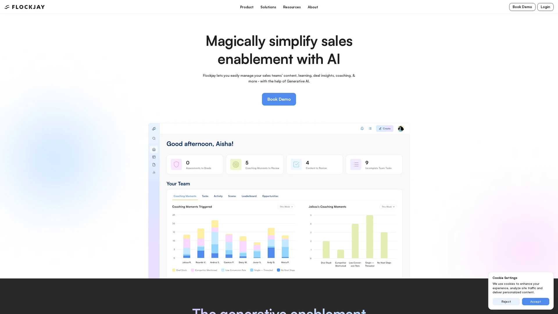 flockjay-com homepage