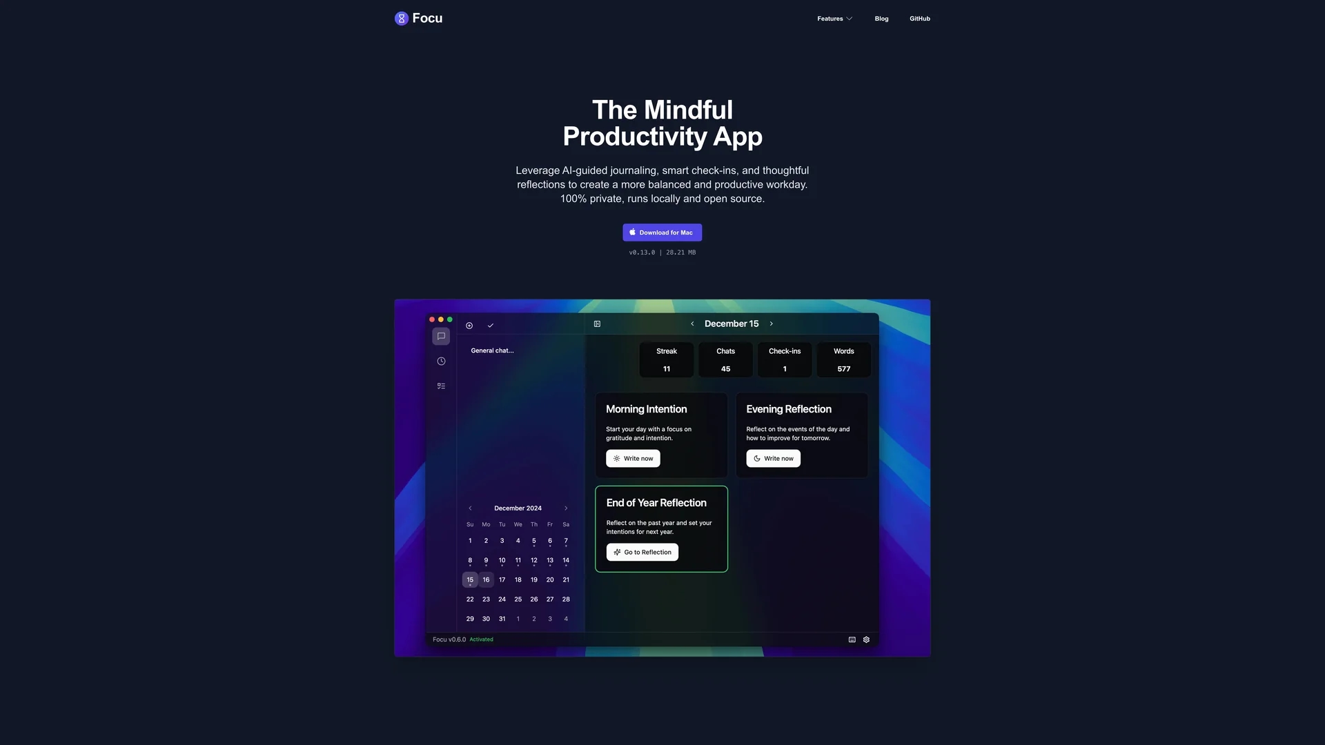 focu homepage