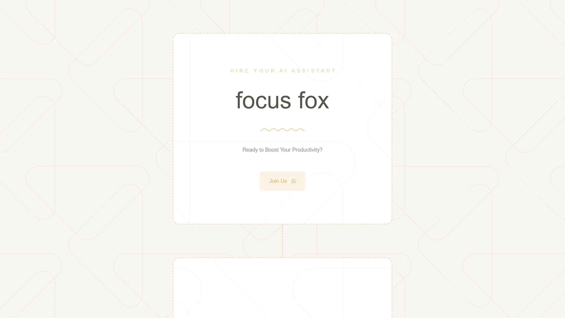 focus-fox homepage