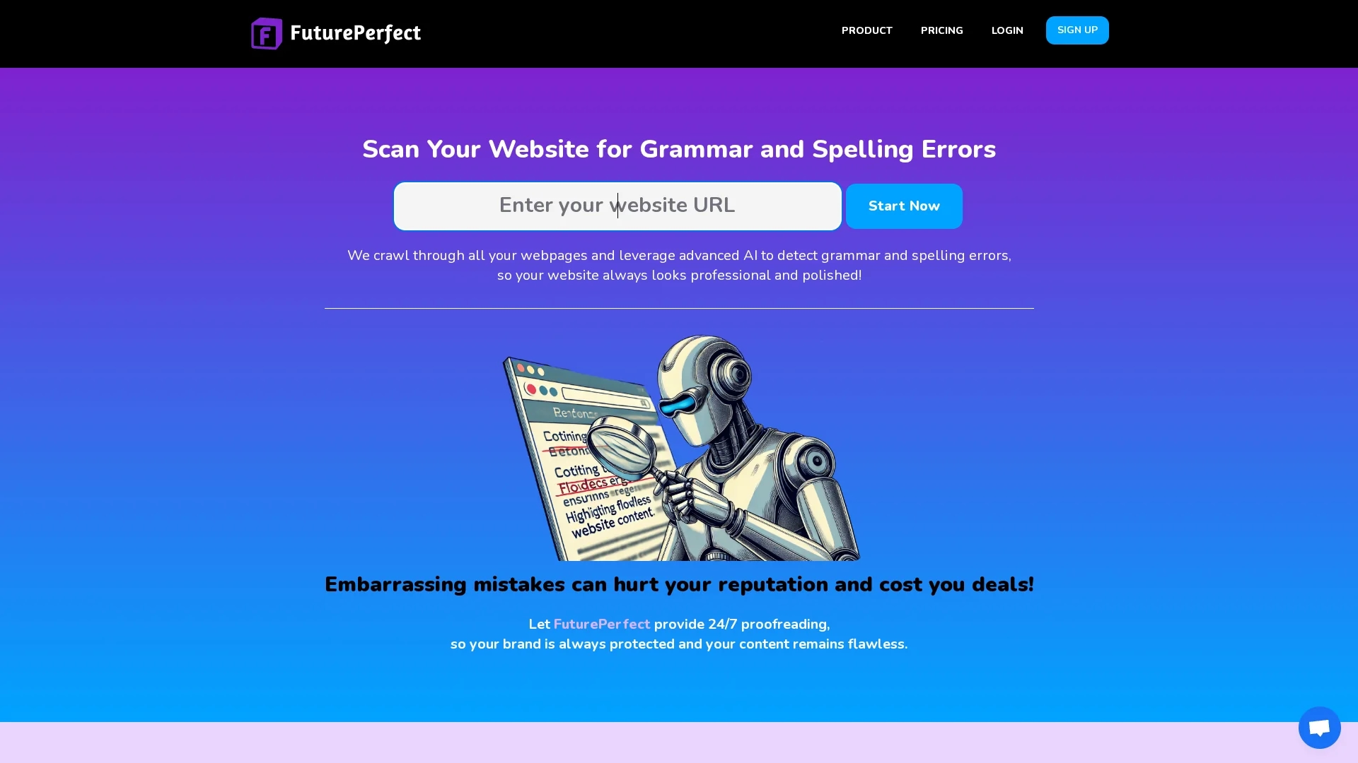 futureperfect homepage