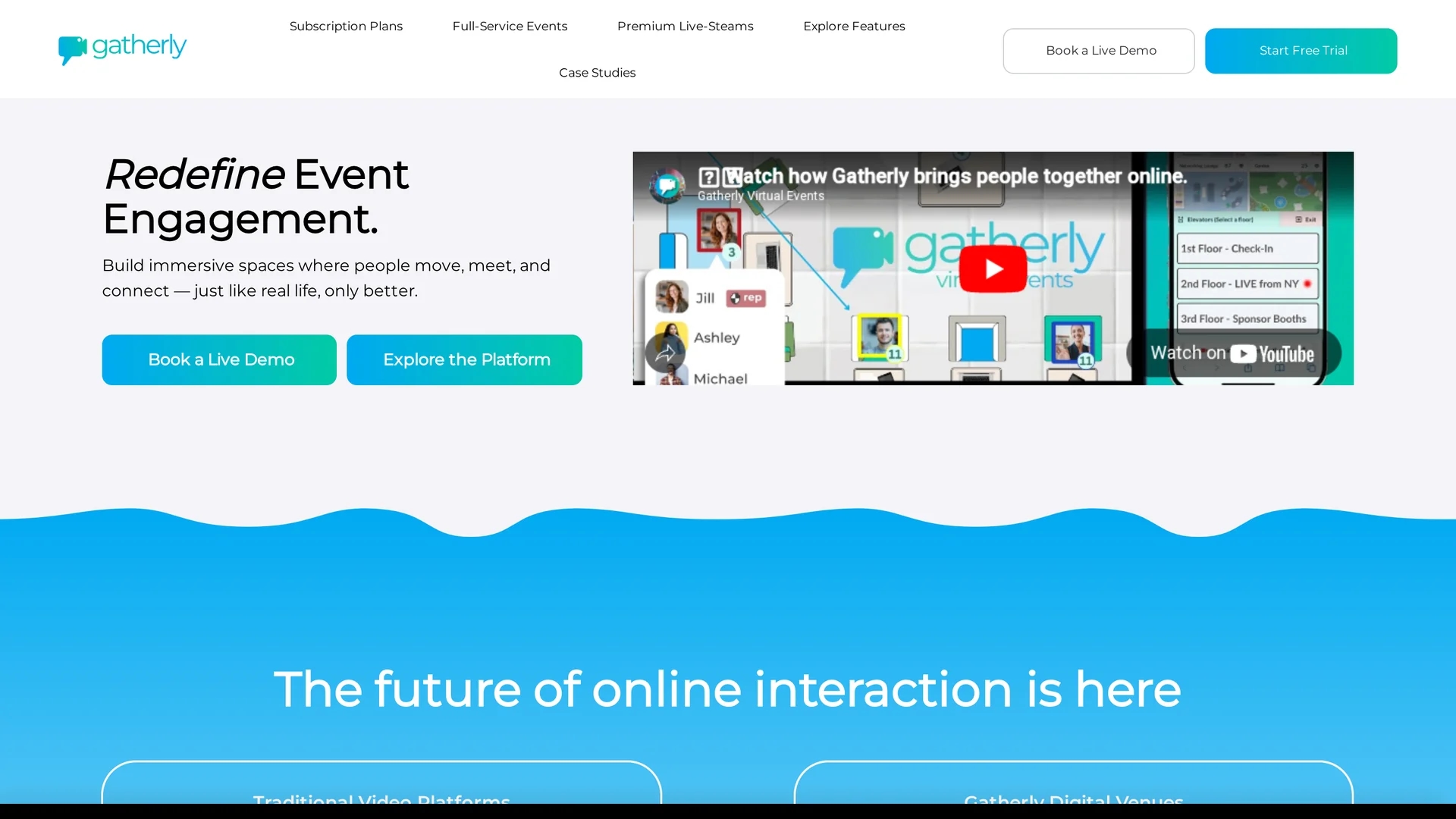 gatherly-ai homepage