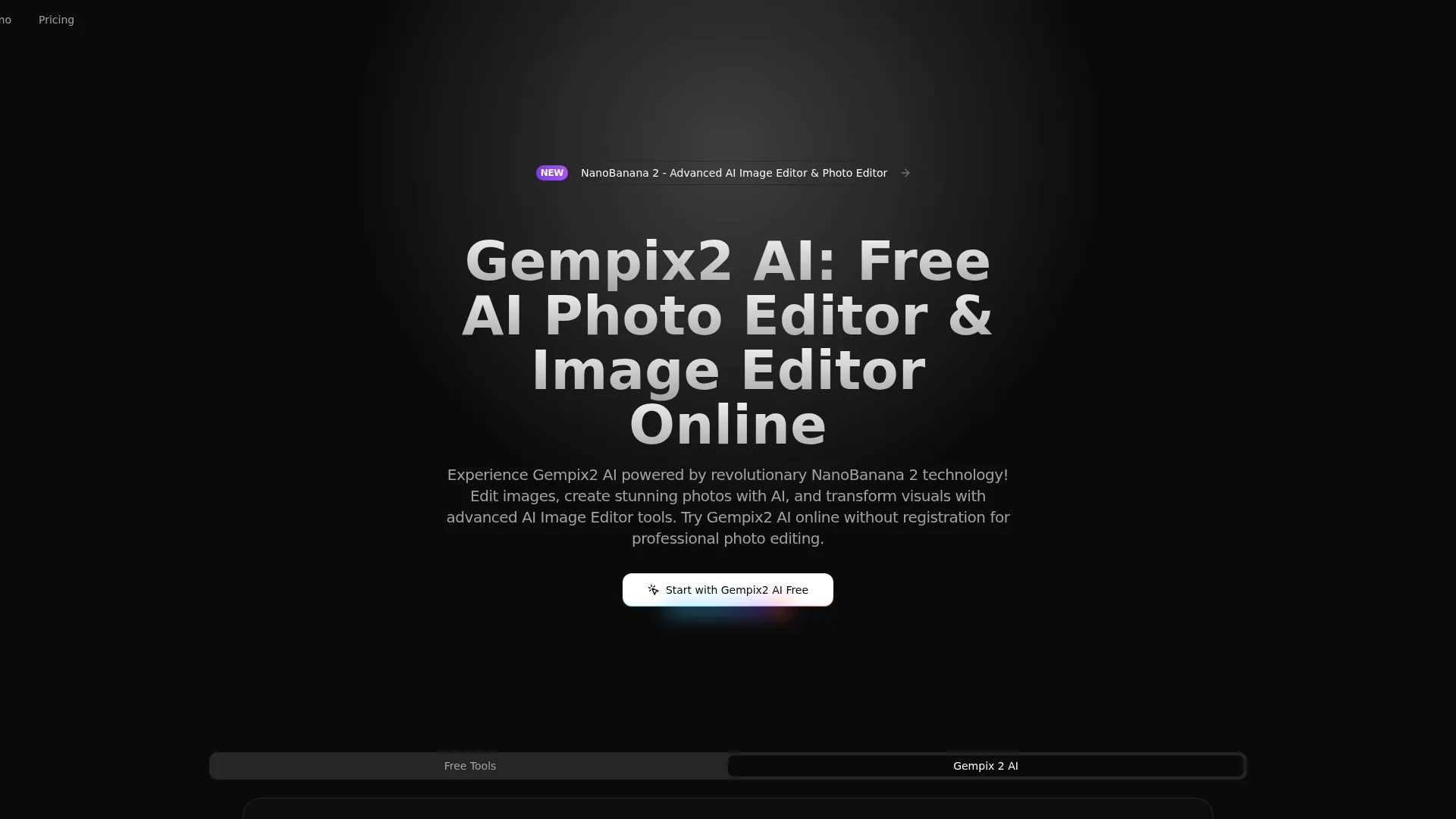 gempix2ai-ai homepage