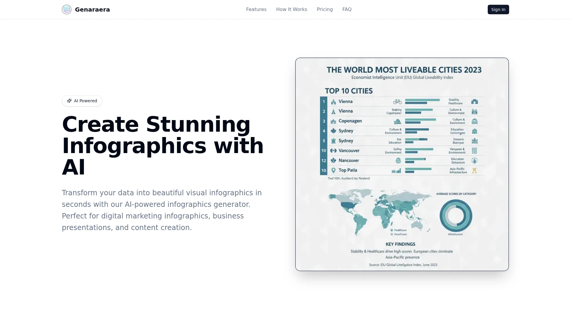 genaraera homepage