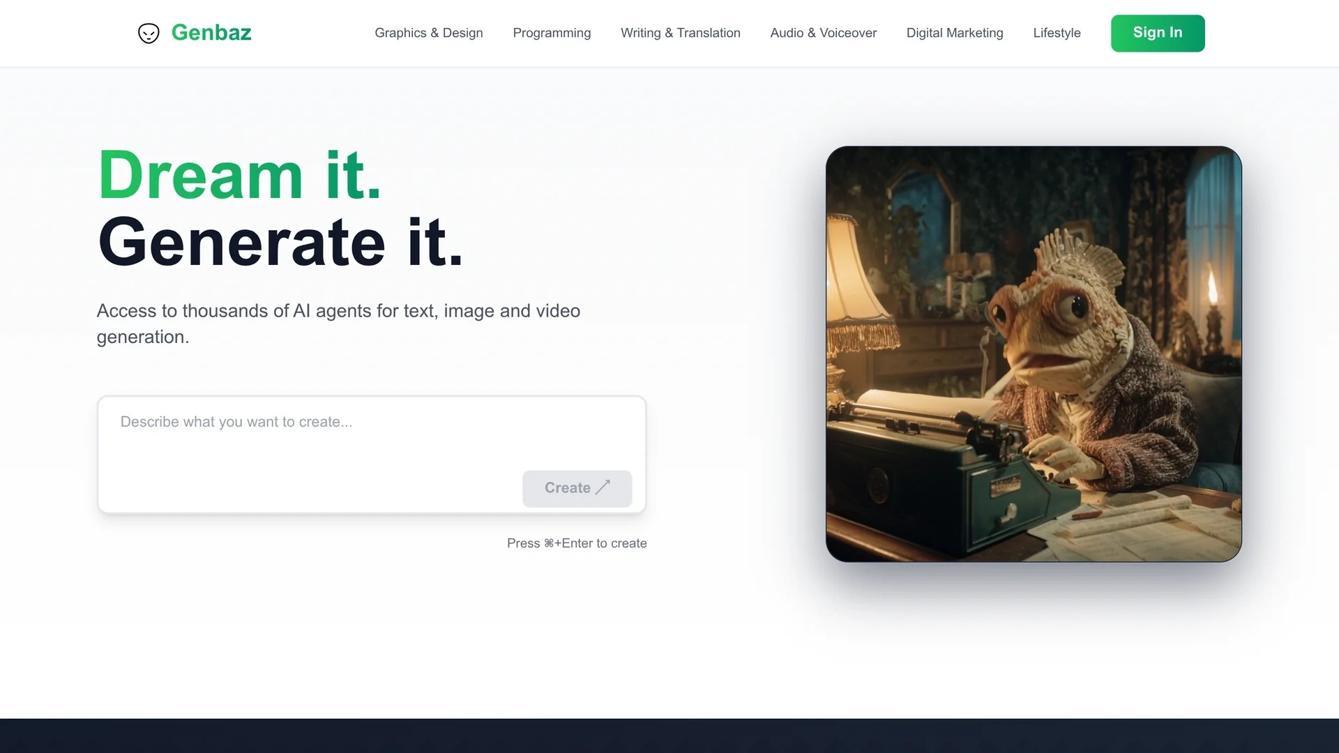 genbaz homepage