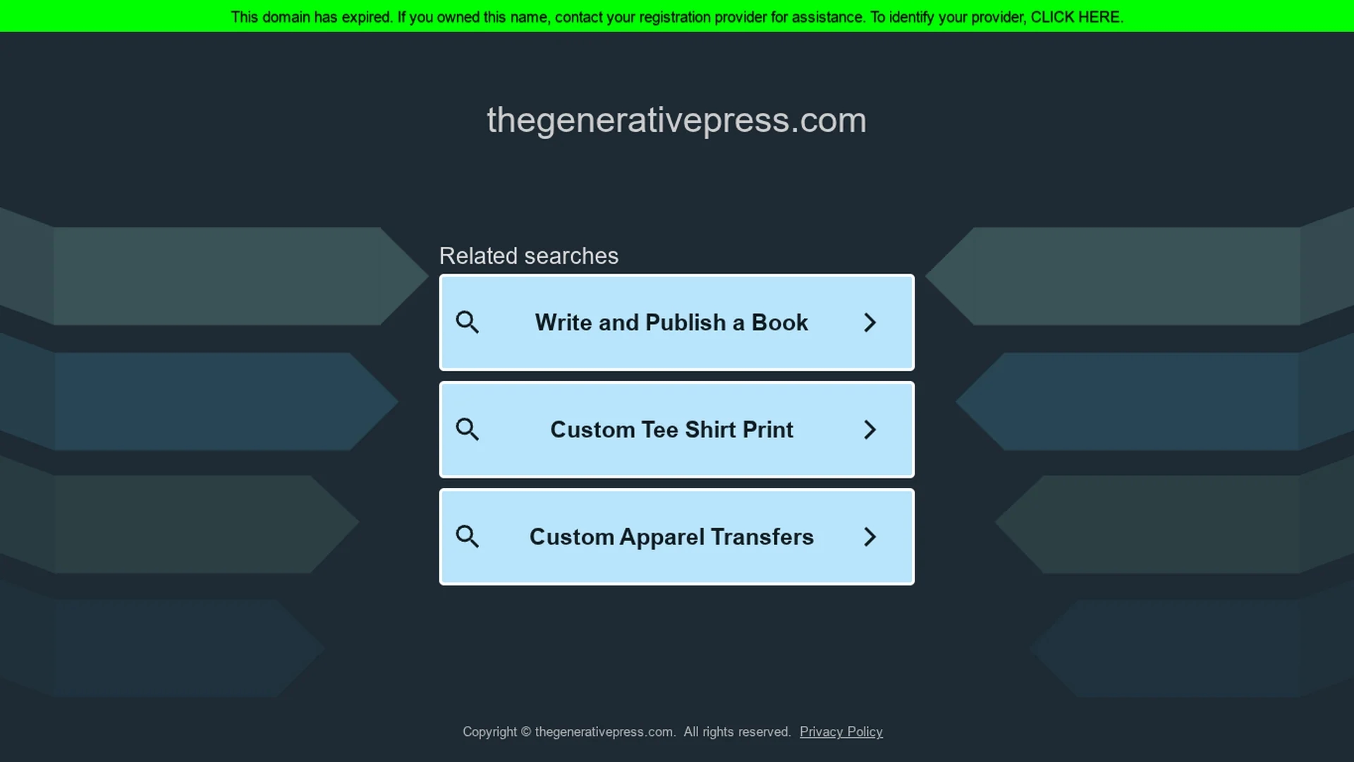 generative-press homepage