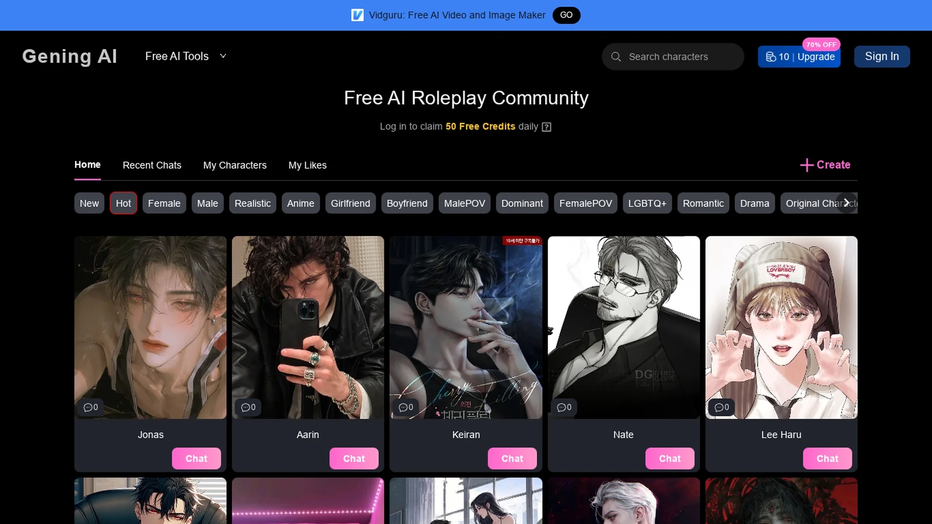 gening-ai homepage