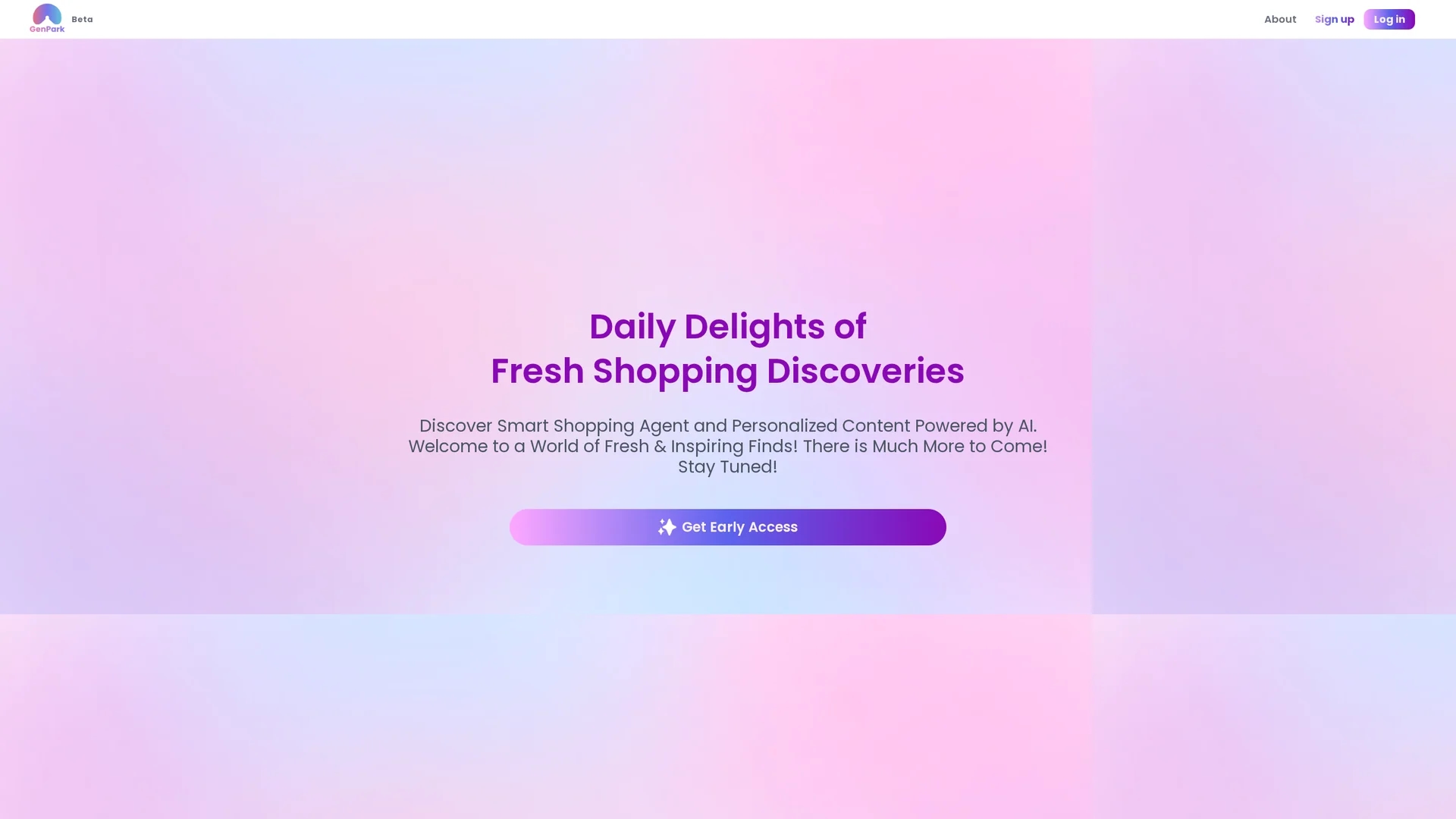 genpark homepage