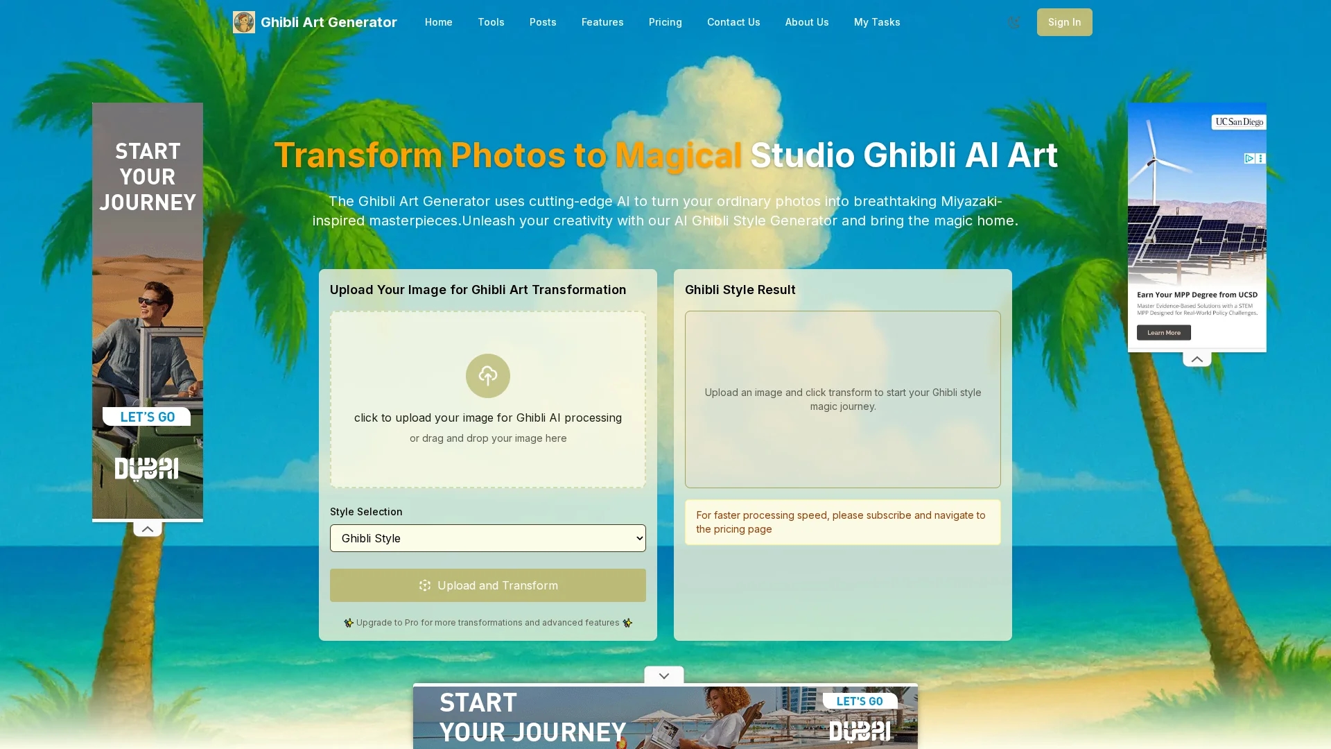 ghibliart-co homepage