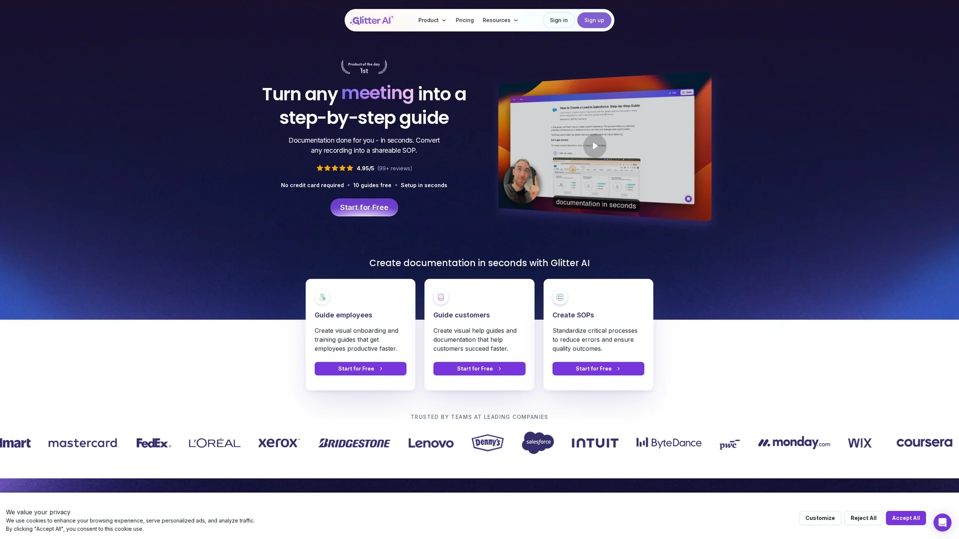 glitter-io homepage