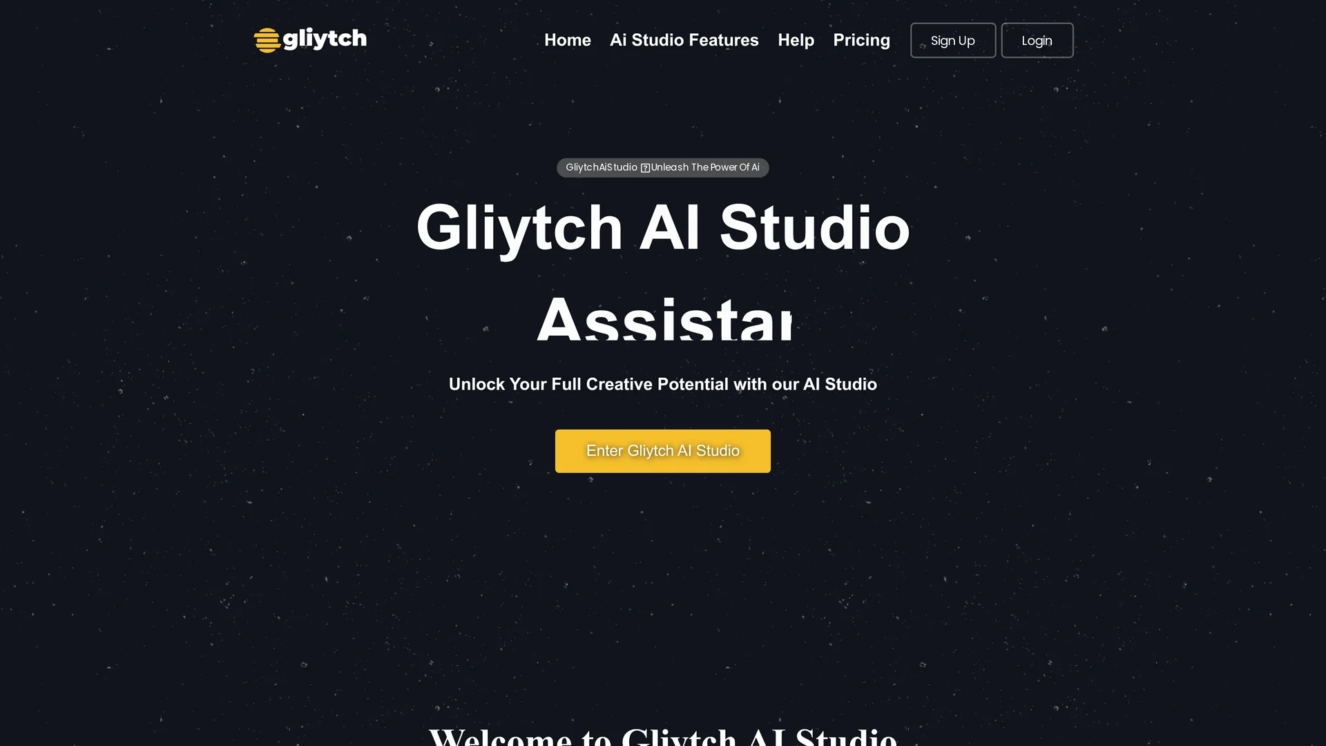 gliytch homepage