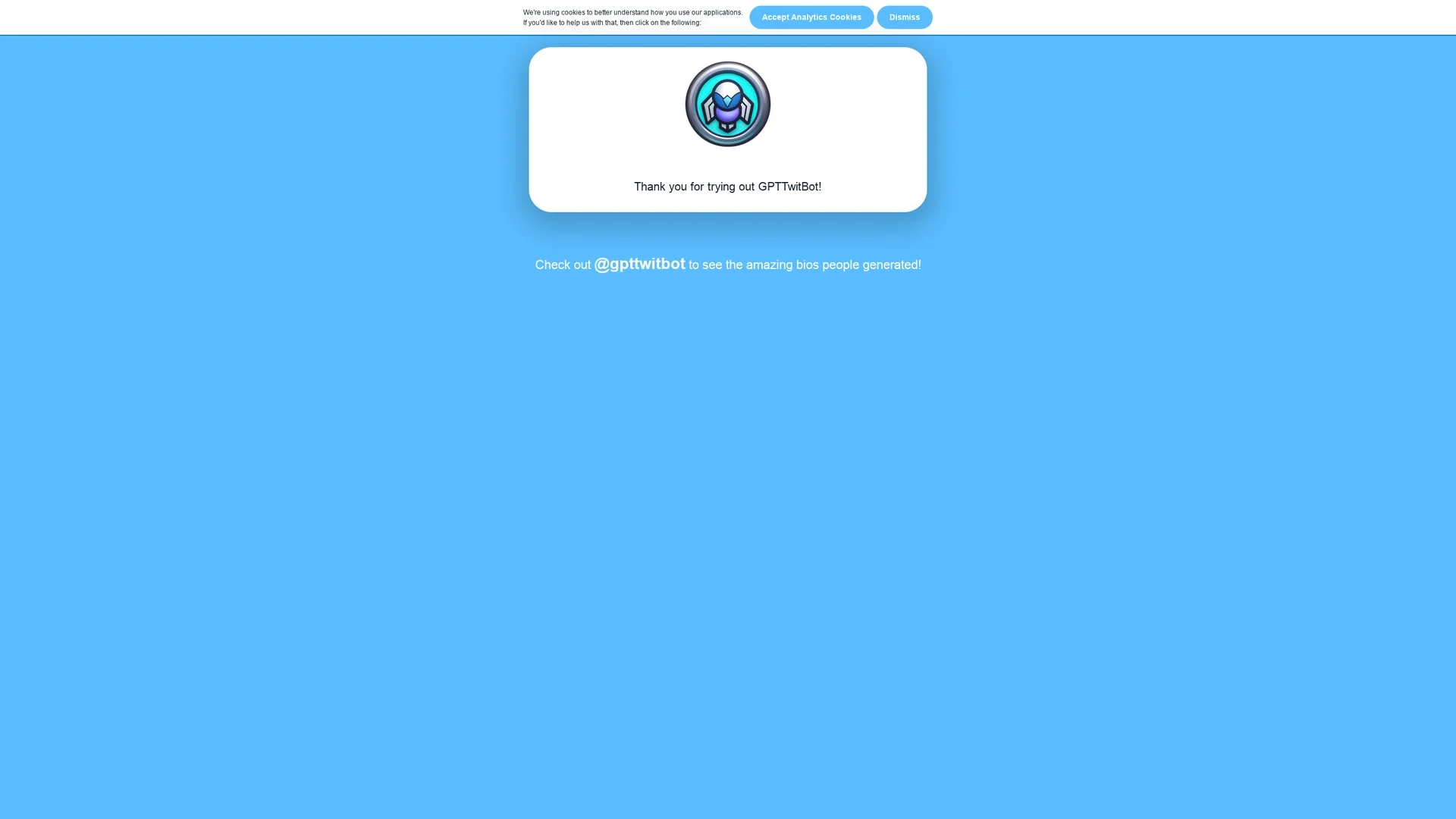 gpt-twit-bot homepage